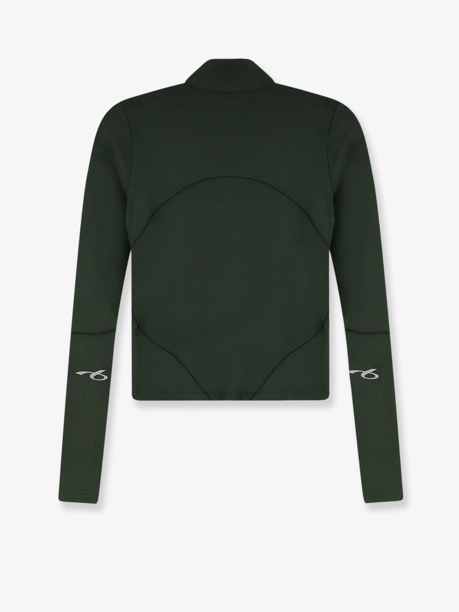 Balenciaga Women Fitted Zip-Up Sweatshirt BALENCIAGA