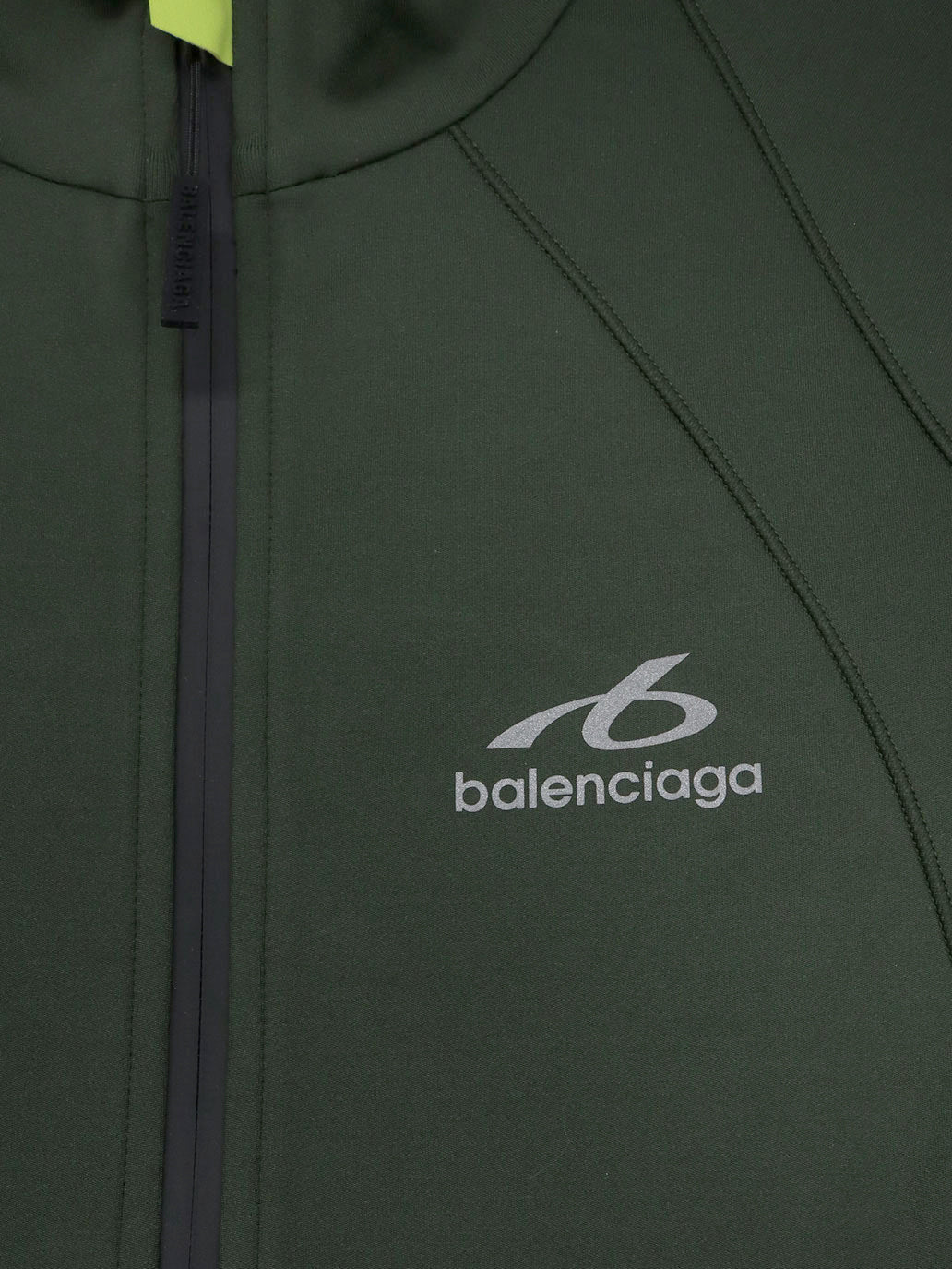 Balenciaga Women Fitted Zip-Up Sweatshirt BALENCIAGA