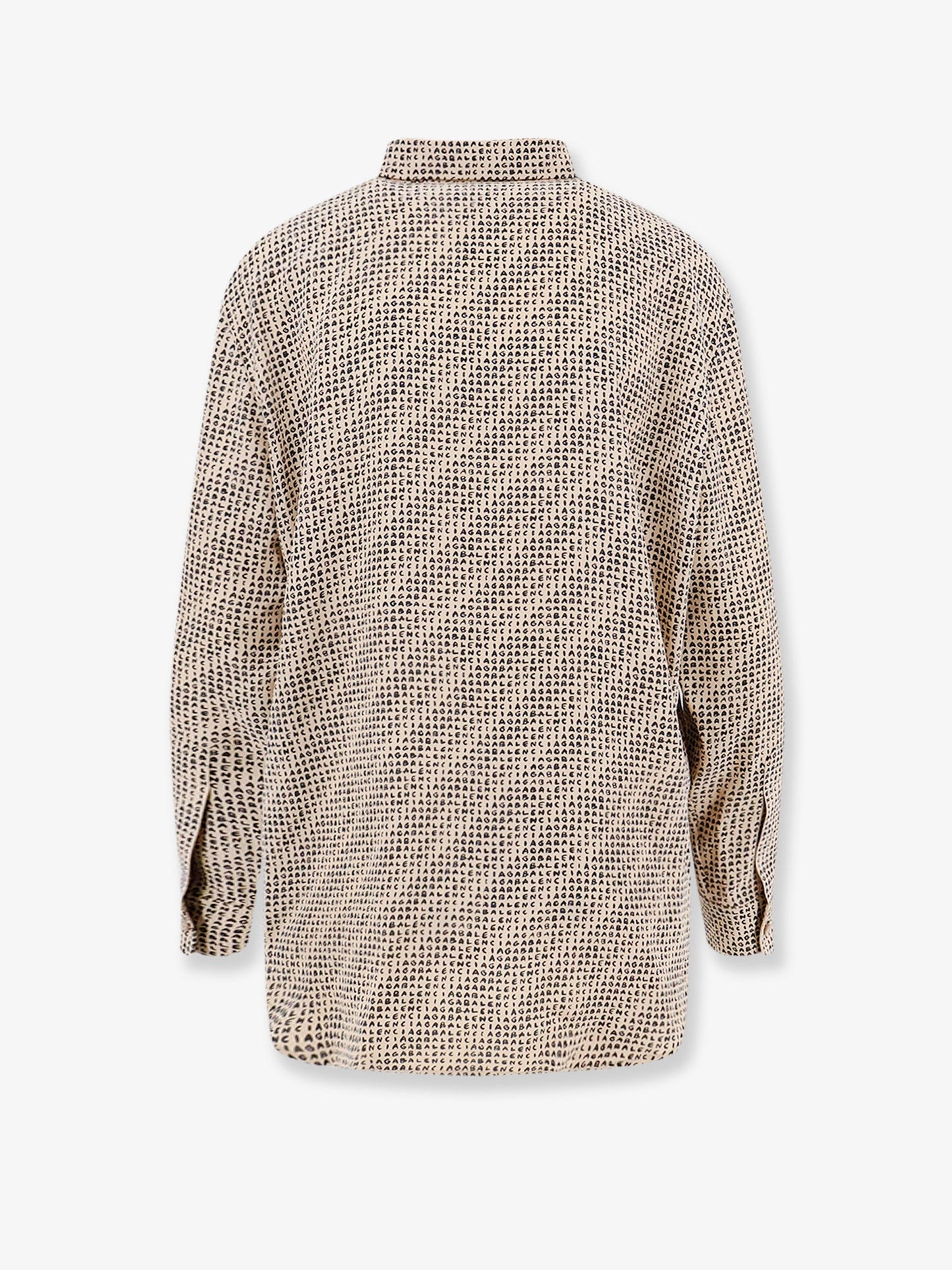 Balenciaga Women All Over Print Silk Shirt BALENCIAGA
