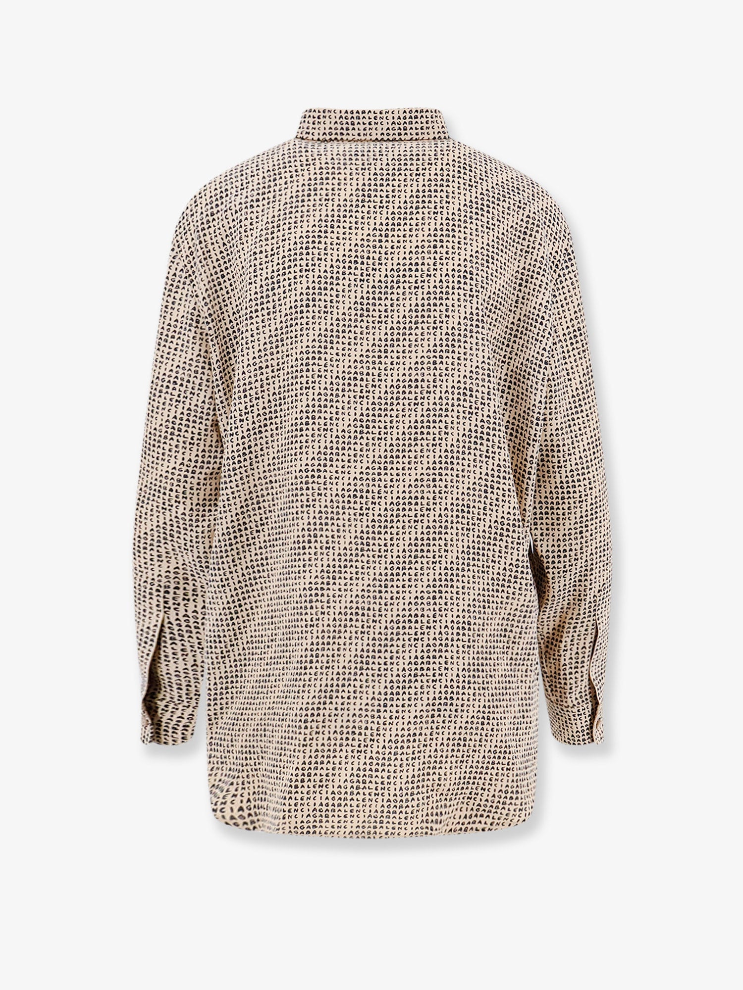 Balenciaga Women All Over Print Silk Shirt BALENCIAGA