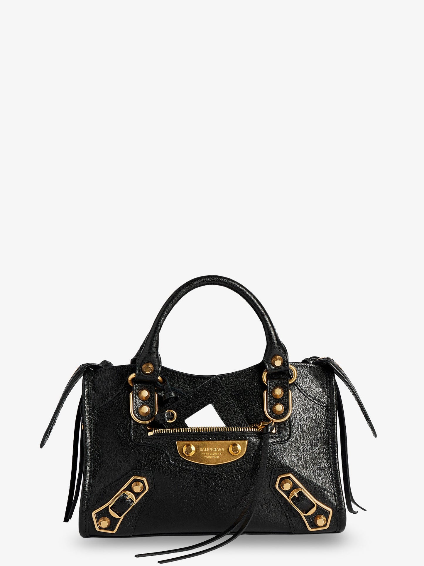 Balenciaga Women Le City Uptown Mini Leather Handbag BALENCIAGA