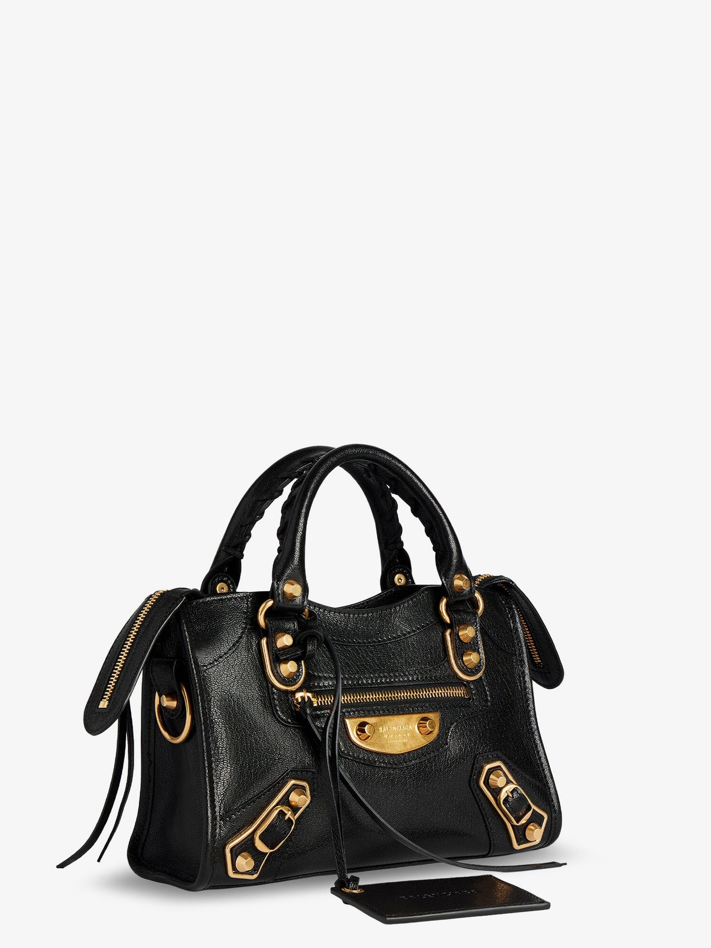 Balenciaga Women Le City Uptown Mini Leather Handbag BALENCIAGA