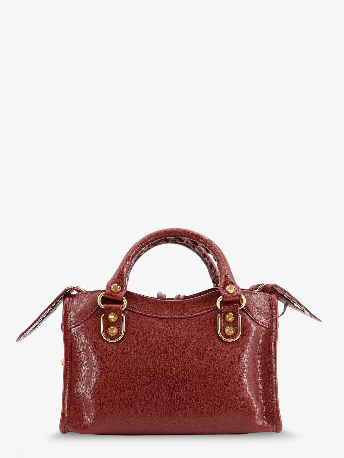 Balenciaga Women Le City Uptown Mini Leather Handbag BALENCIAGA