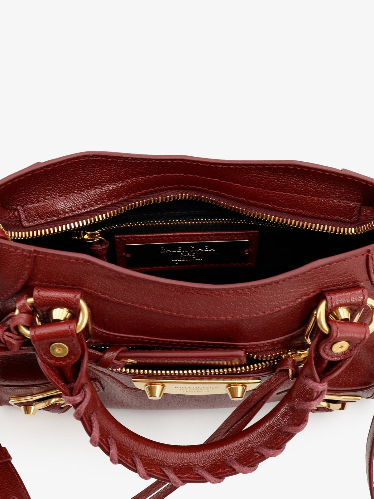 Balenciaga Women Le City Uptown Mini Leather Handbag BALENCIAGA
