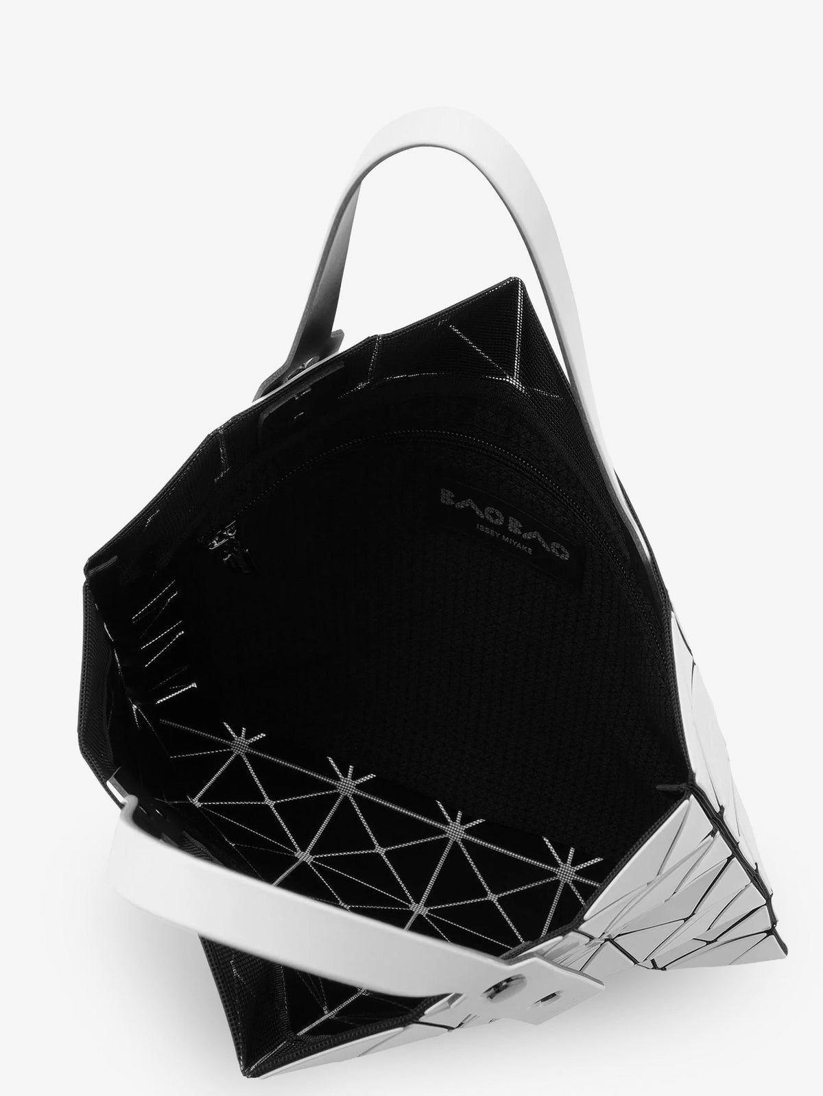 Bao Bao Issey Miyake Women Lucent Shoulder Bag With Triangular Pattern BAO BAO ISSEY MIYAKE