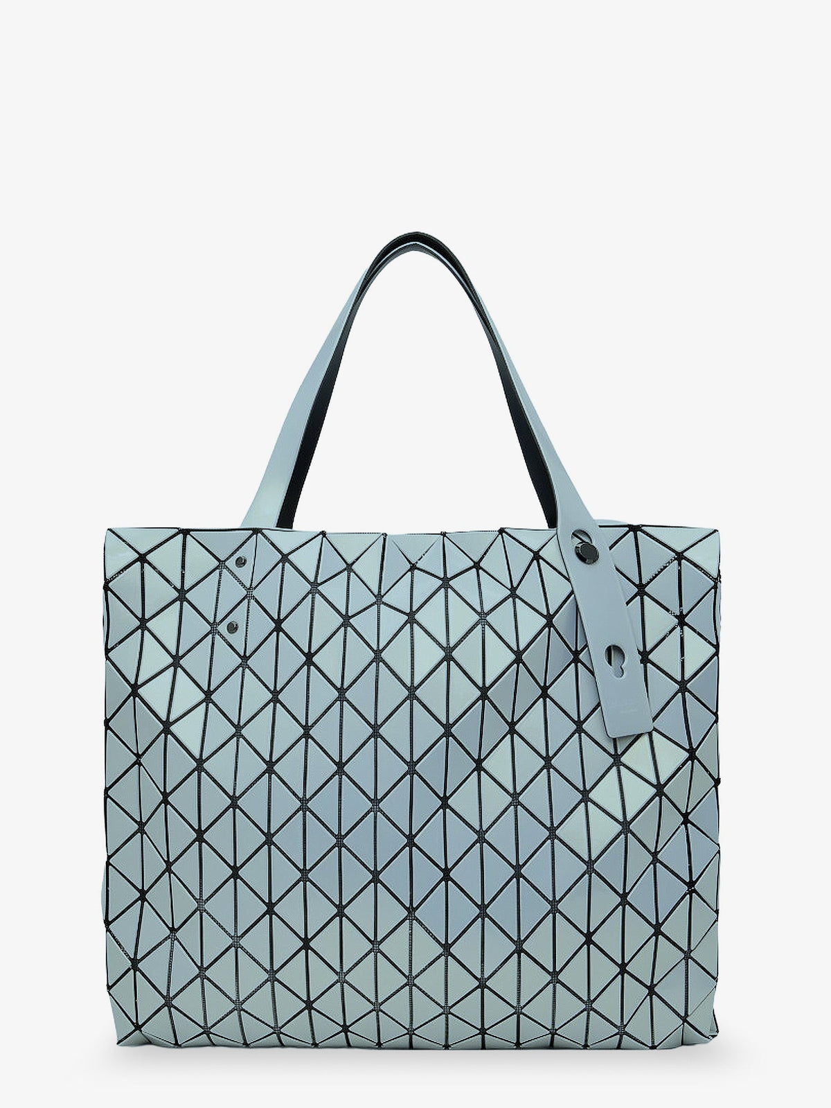 Bao Bao Issey Miyake Women Row Metallic Shoulder Bag With Triangular Pattern BAO BAO ISSEY MIYAKE