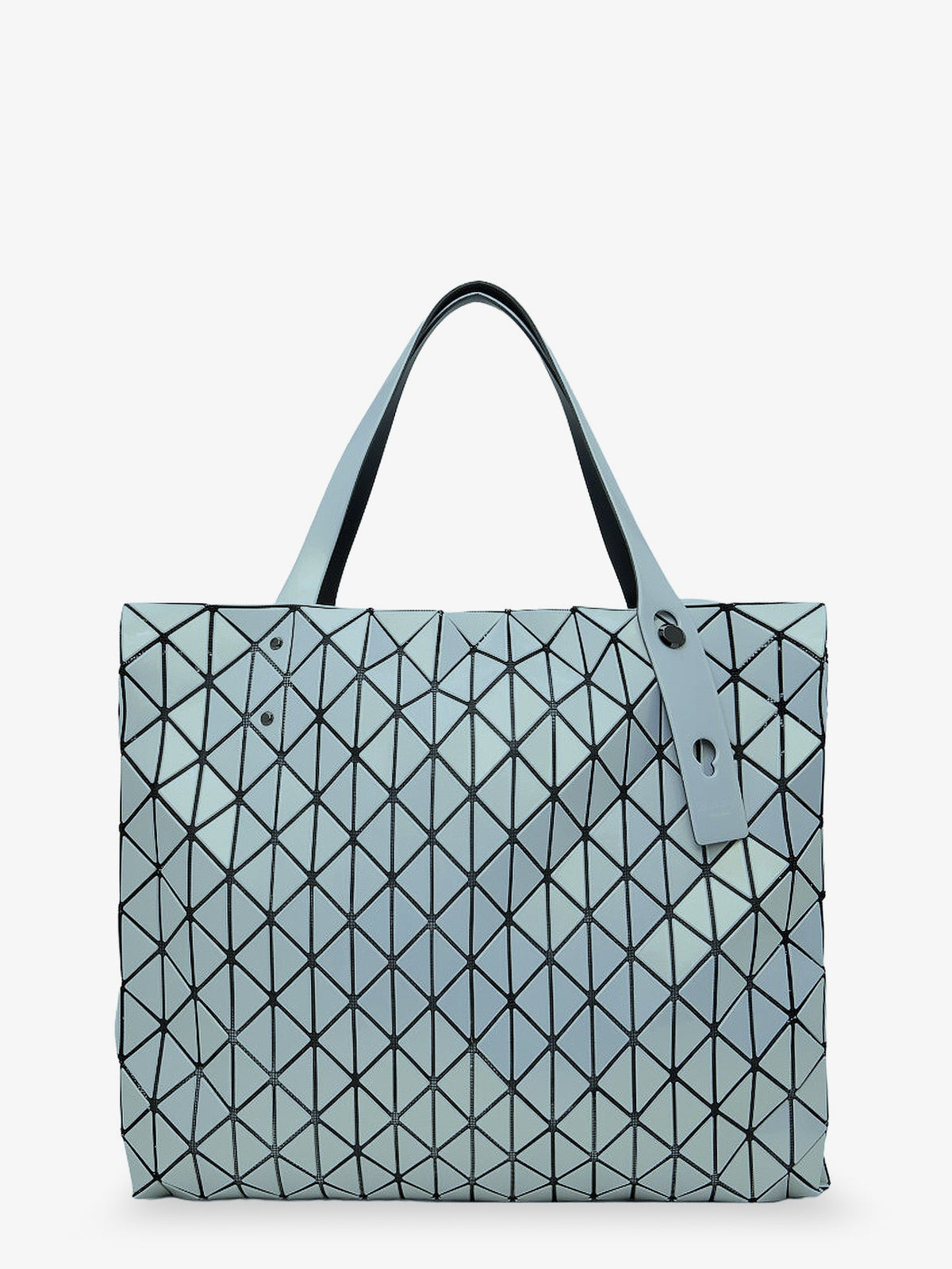 Bao Bao Issey Miyake Women Row Metallic Shoulder Bag With Triangular Pattern BAO BAO ISSEY MIYAKE