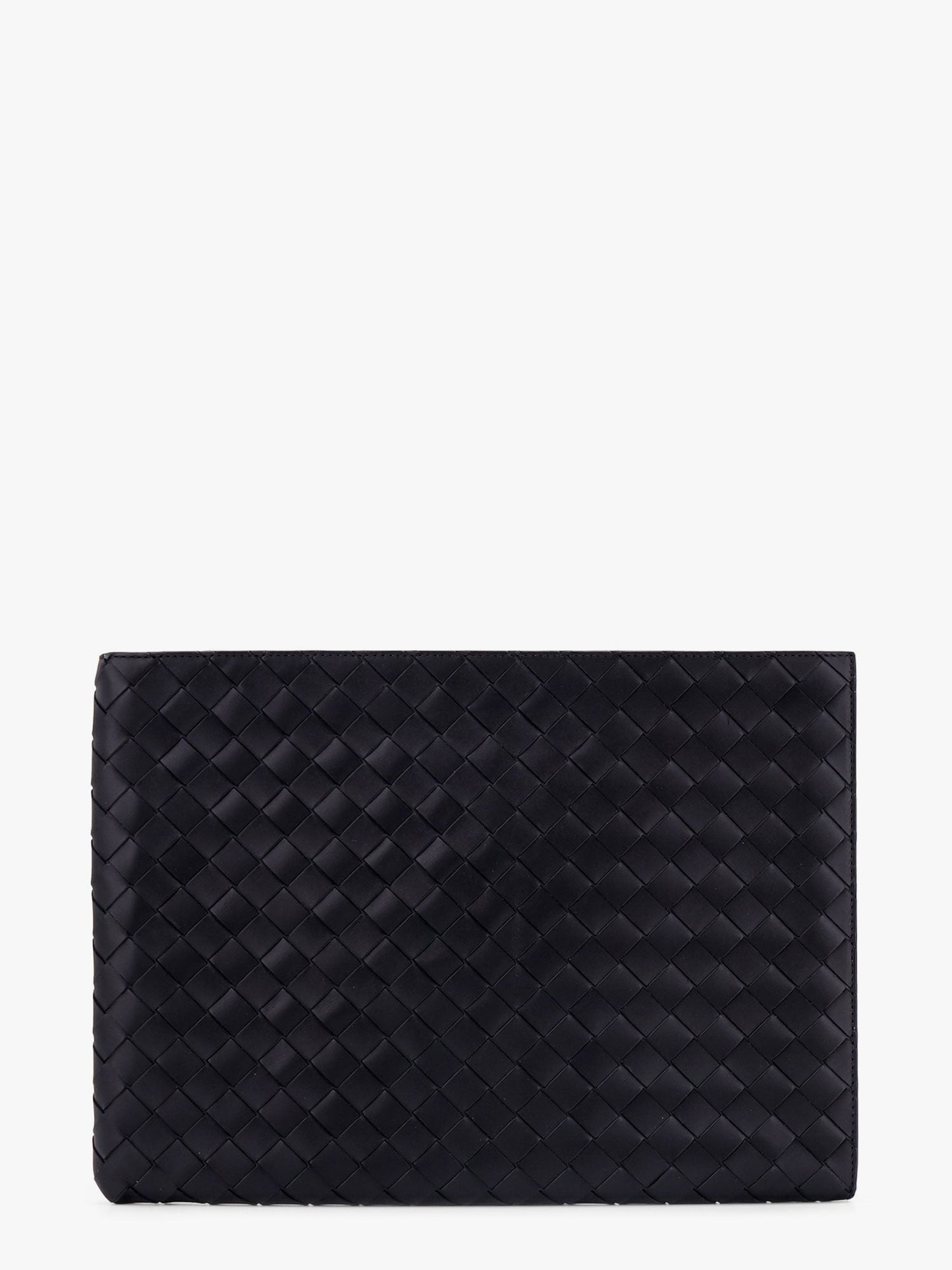 Bottega Veneta Men Woven Leather Pochette BOTTEGA VENETA