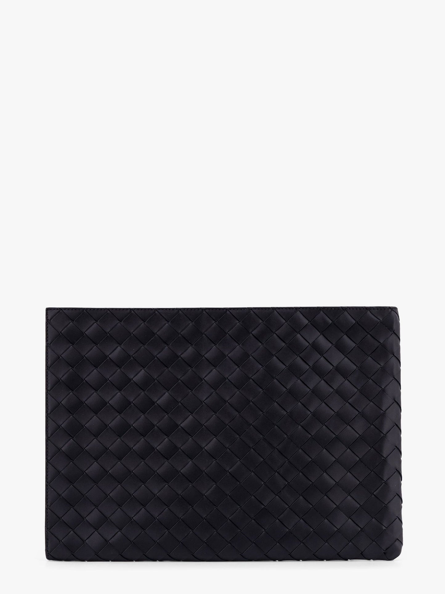 Bottega Veneta Men Woven Leather Pochette BOTTEGA VENETA