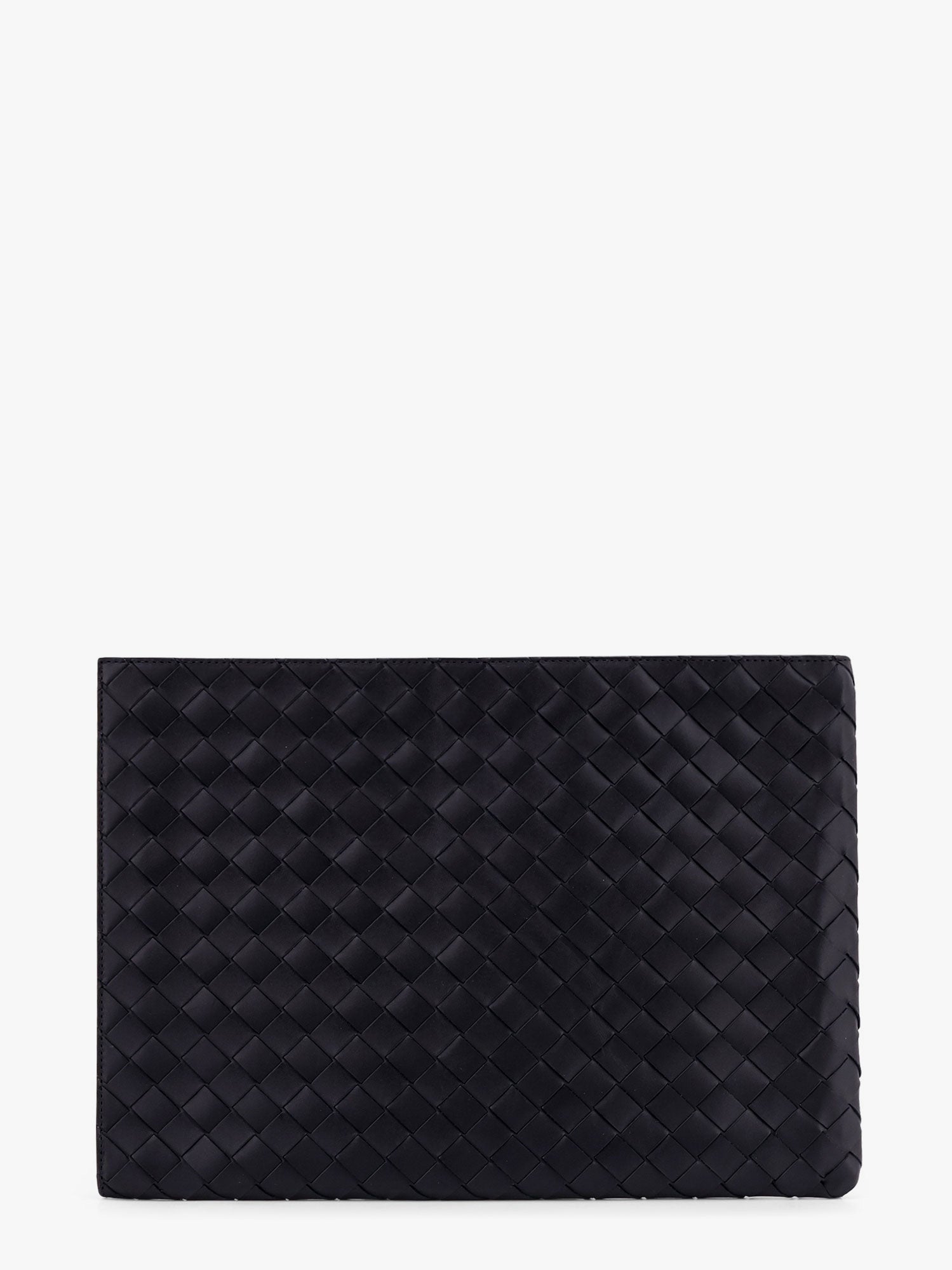 Bottega Veneta Men Woven Leather Pochette BOTTEGA VENETA