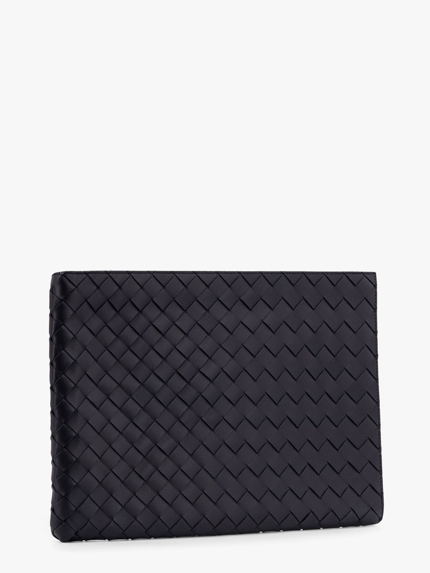 Bottega Veneta Men Woven Leather Pochette BOTTEGA VENETA