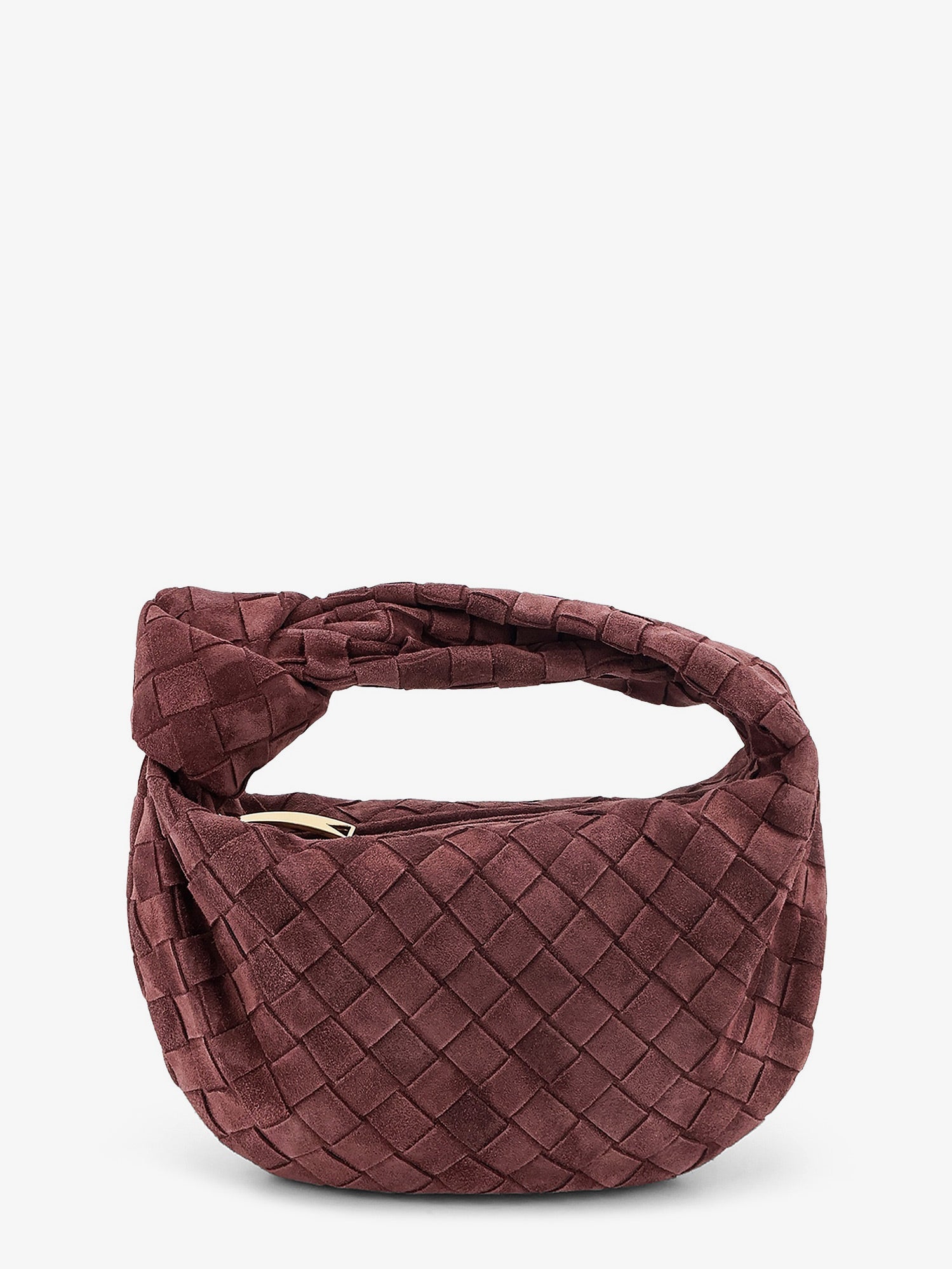 Bottega Veneta Women Mini Jodie Intrecciato Suede Handbag BOTTEGA VENETA