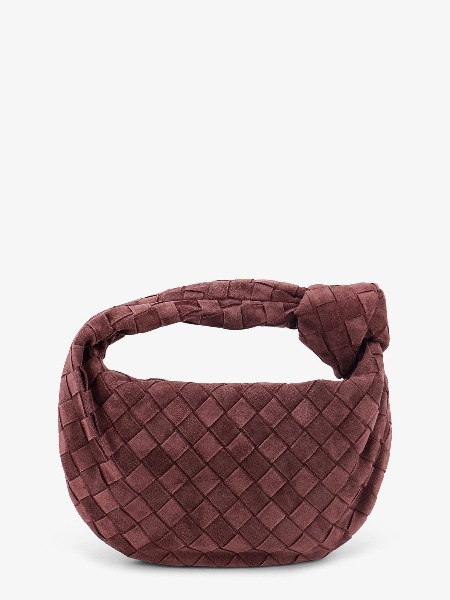 Bottega Veneta Women Mini Jodie Intrecciato Suede Handbag BOTTEGA VENETA