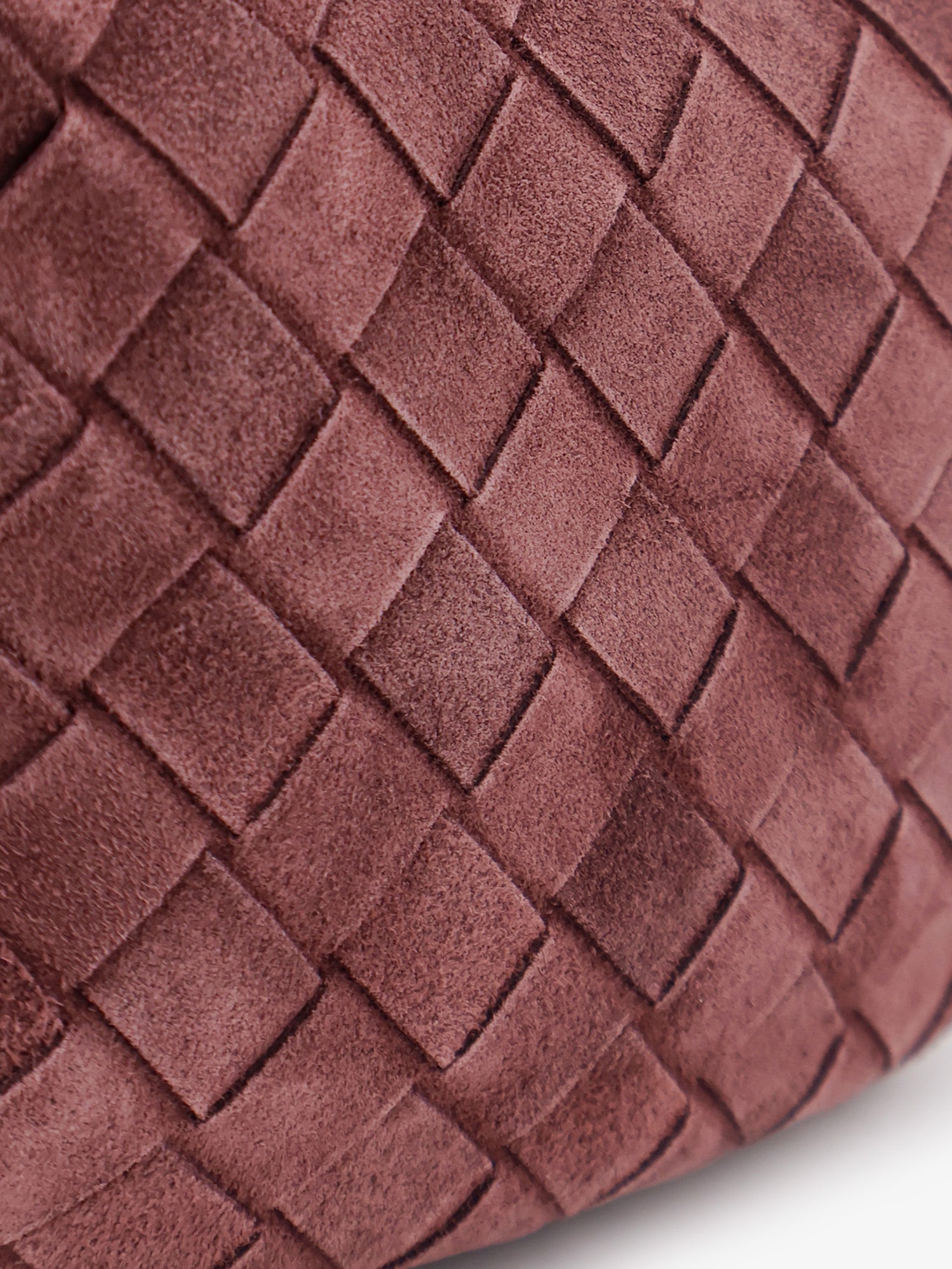 Bottega Veneta Women Mini Jodie Intrecciato Suede Handbag BOTTEGA VENETA