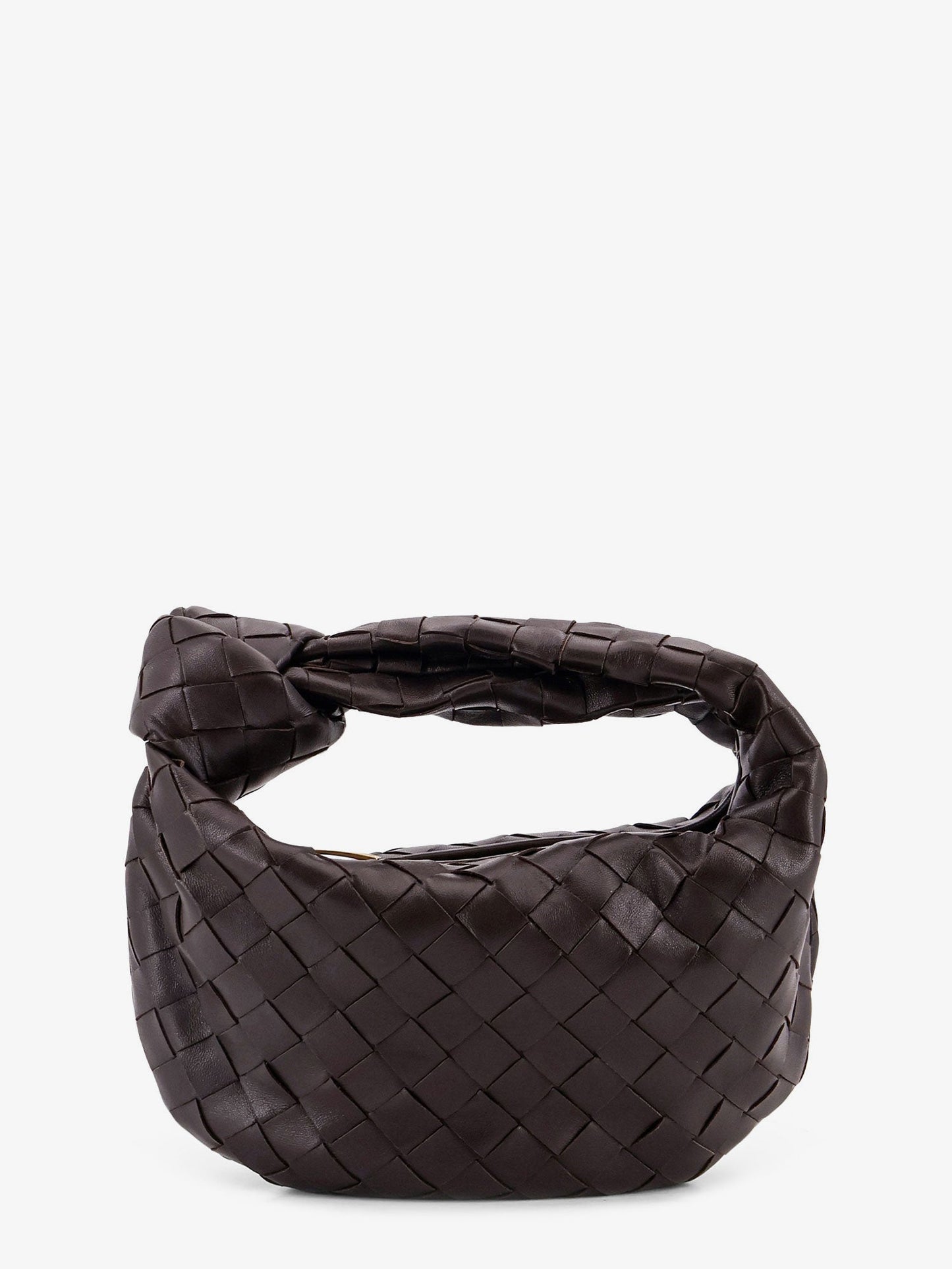 Bottega Veneta Women Mini Jodie Leather Handbag With Intrecciato Motif BOTTEGA VENETA