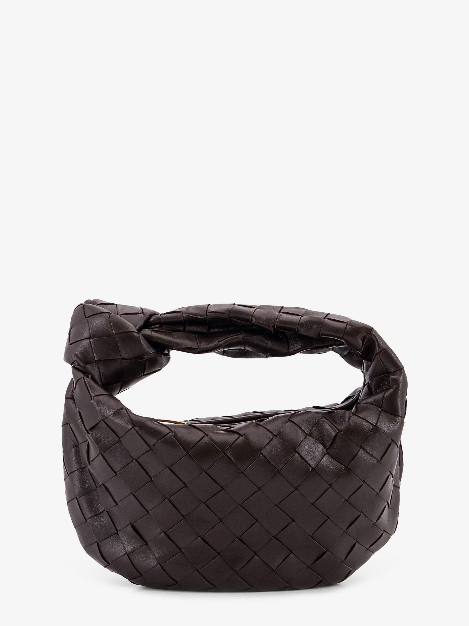 Bottega Veneta Women Mini Jodie Leather Handbag With Intrecciato Motif BOTTEGA VENETA