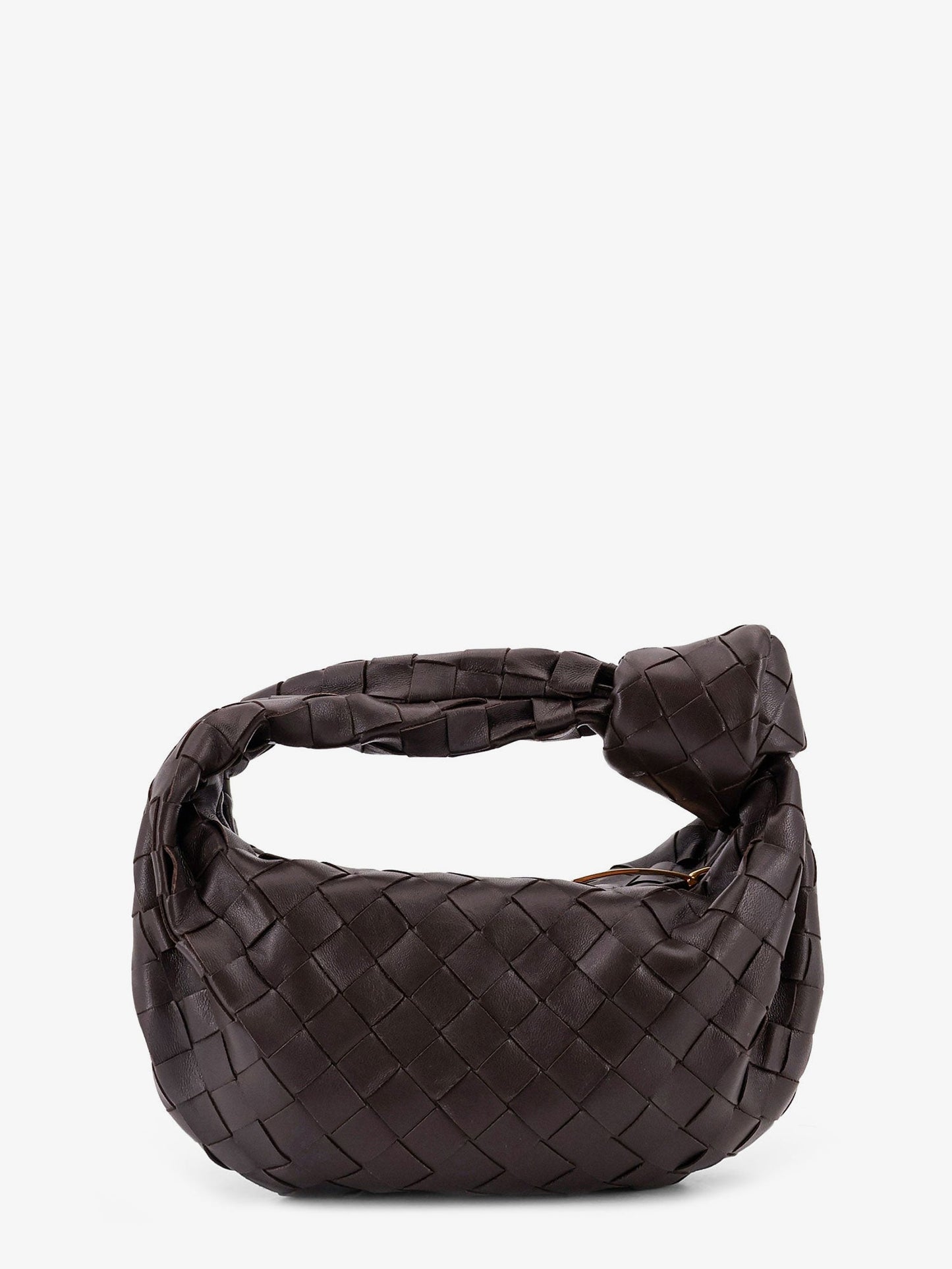 Bottega Veneta Women Mini Jodie Leather Handbag With Intrecciato Motif BOTTEGA VENETA