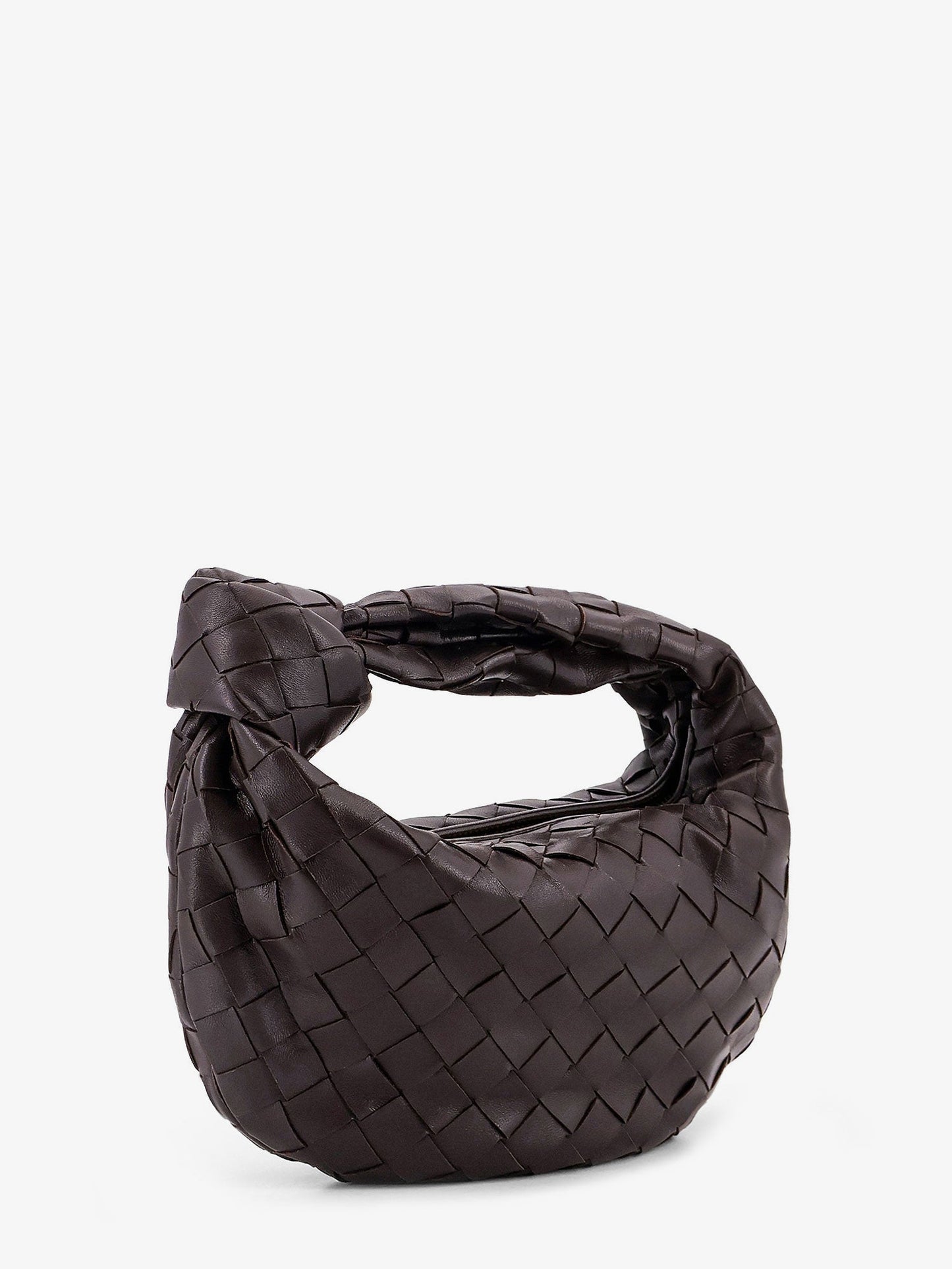 Bottega Veneta Women Mini Jodie Leather Handbag With Intrecciato Motif BOTTEGA VENETA