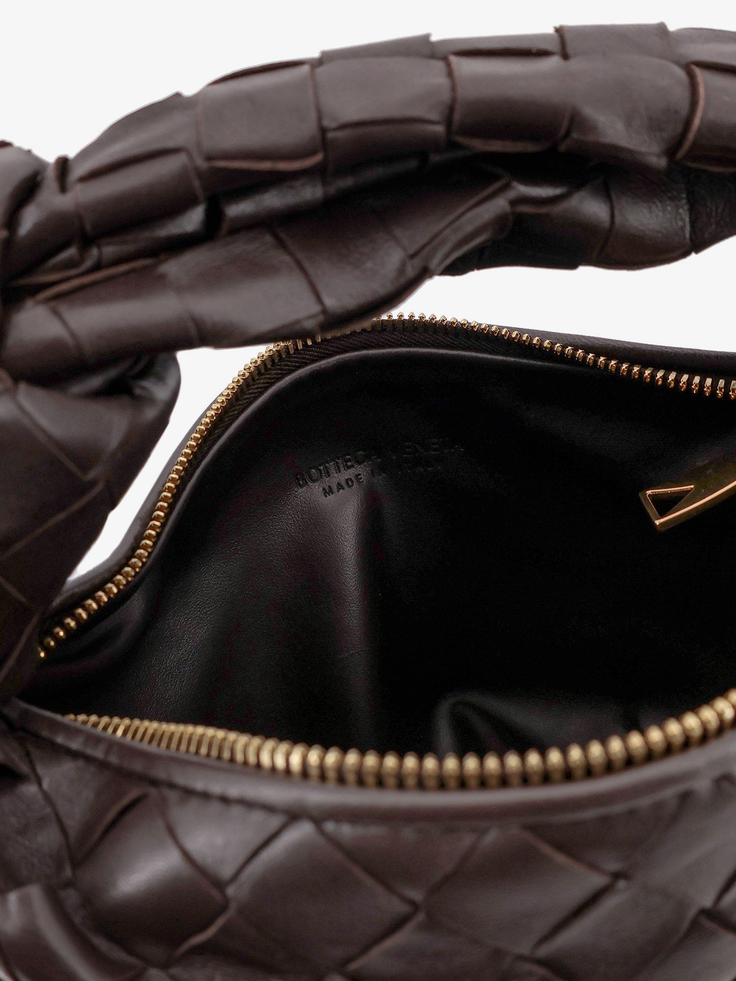 Bottega Veneta Women Mini Jodie Leather Handbag With Intrecciato Motif BOTTEGA VENETA