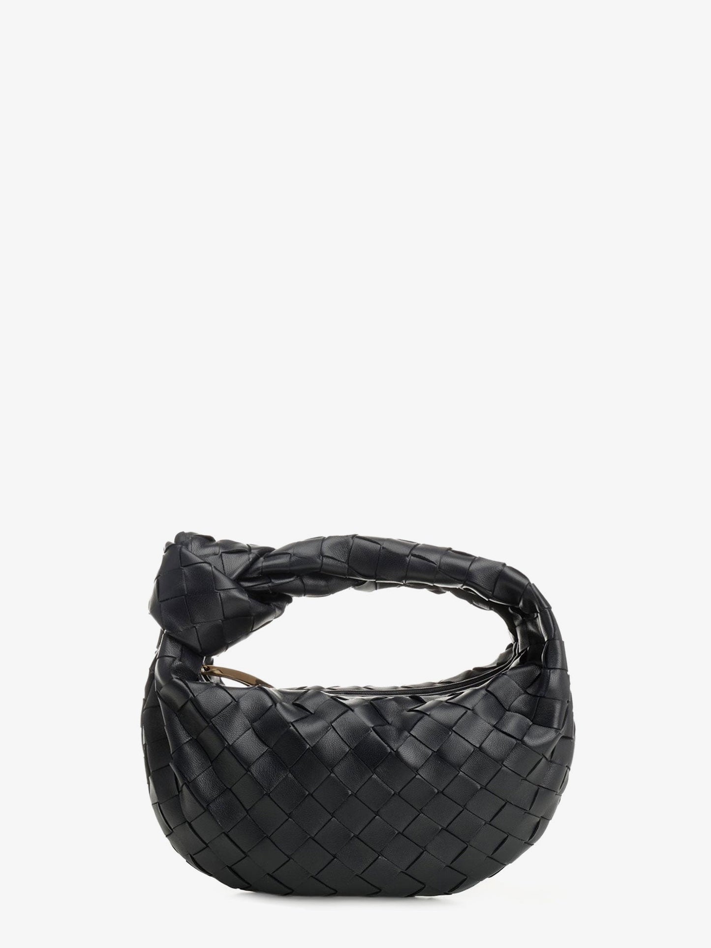 Bottega Veneta Women Mini Jodie Leather Handbag With Intrecciato Motif BOTTEGA VENETA
