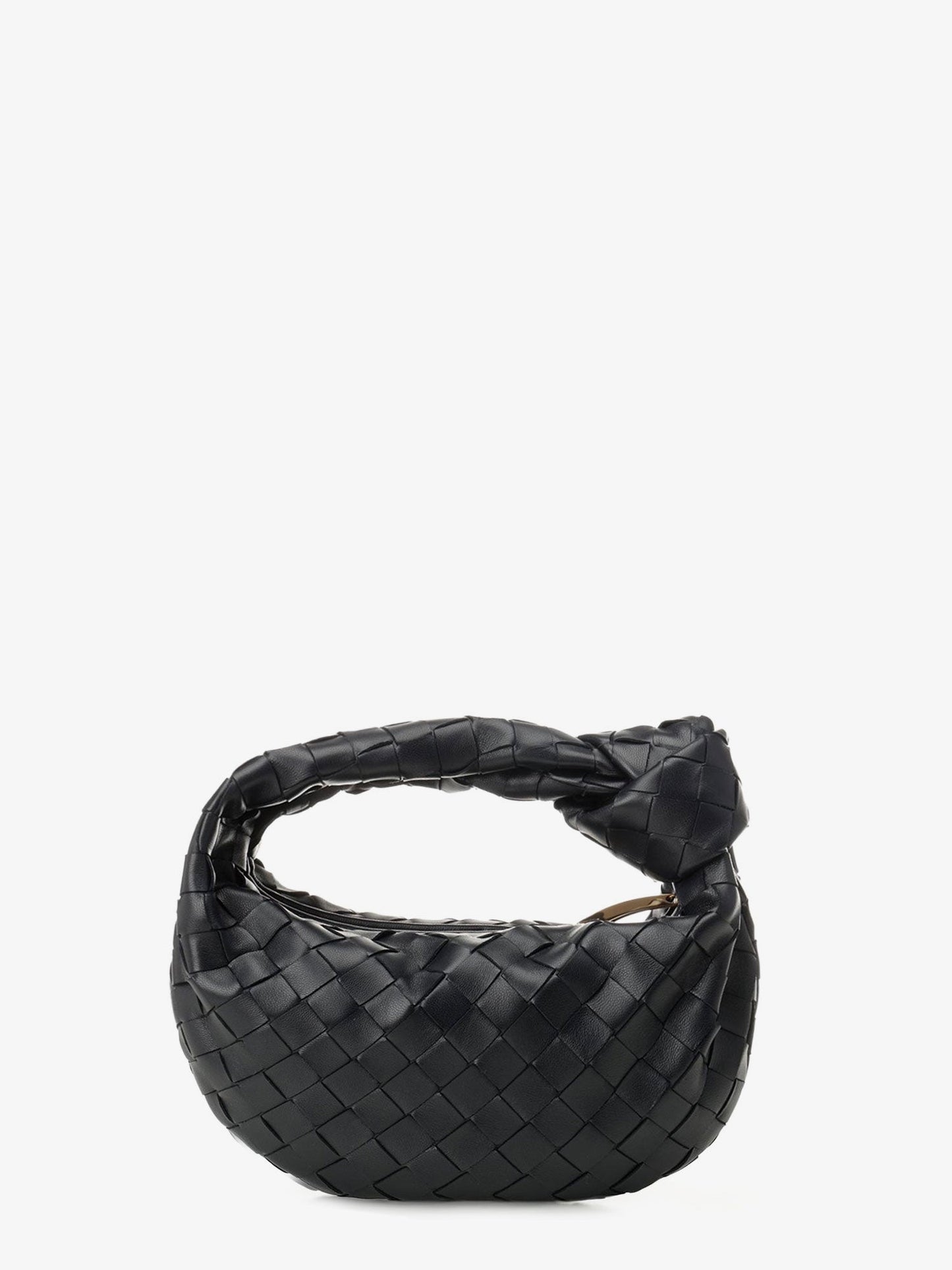 Bottega Veneta Women Mini Jodie Leather Handbag With Intrecciato Motif BOTTEGA VENETA