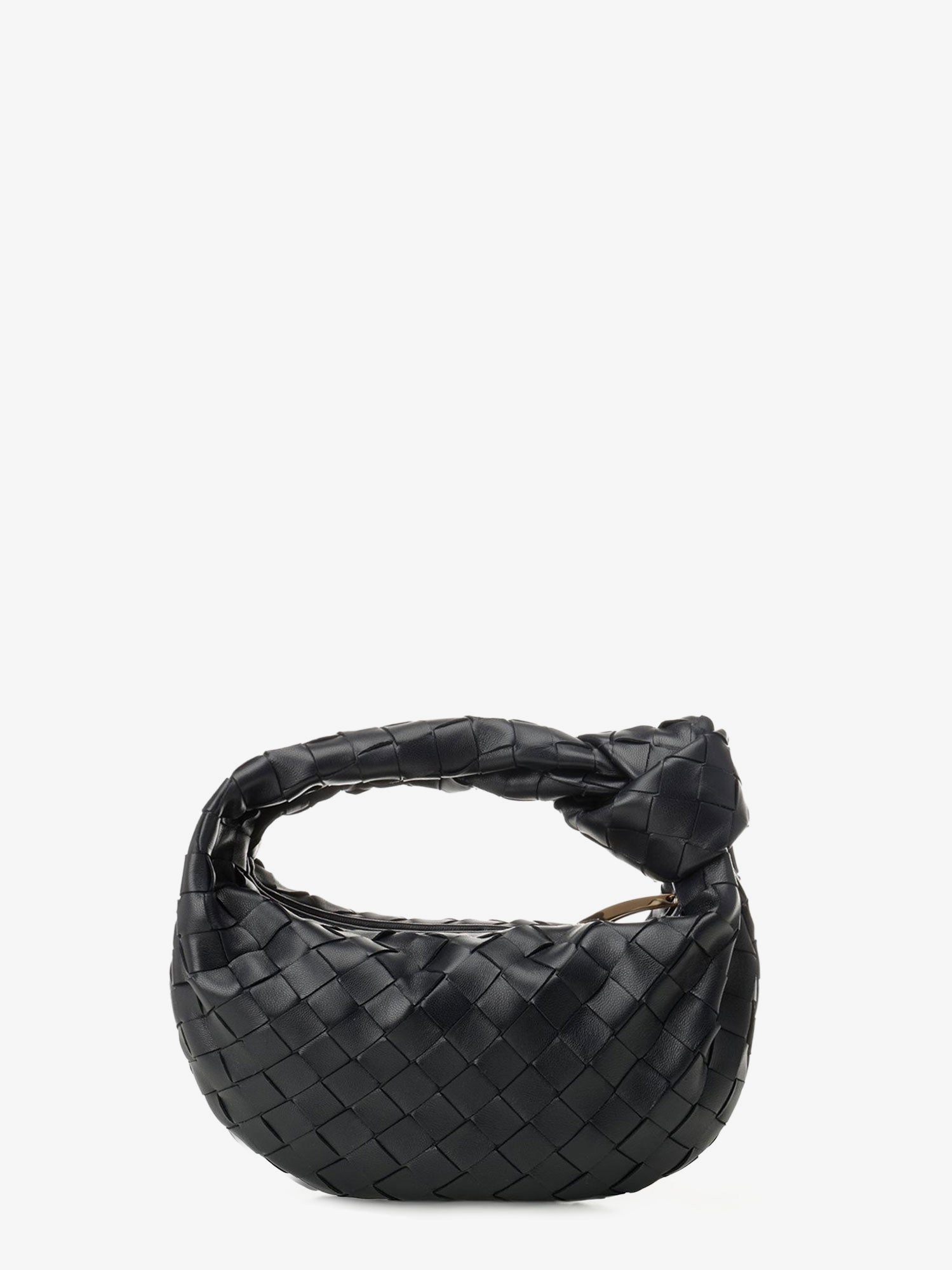 Bottega Veneta Women Mini Jodie Leather Handbag With Intrecciato Motif BOTTEGA VENETA