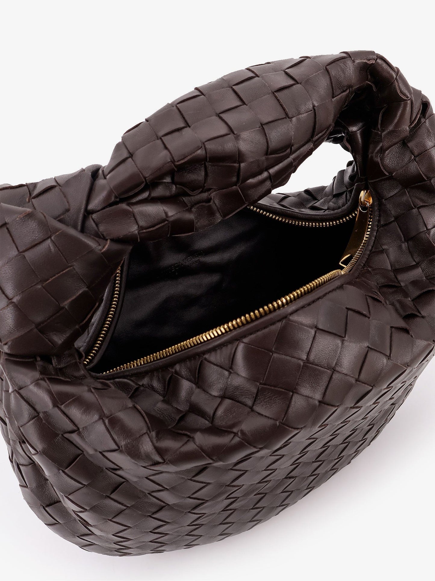 Bottega Veneta Women Jodie Small Leather Handbag With Intrecciato Motif BOTTEGA VENETA
