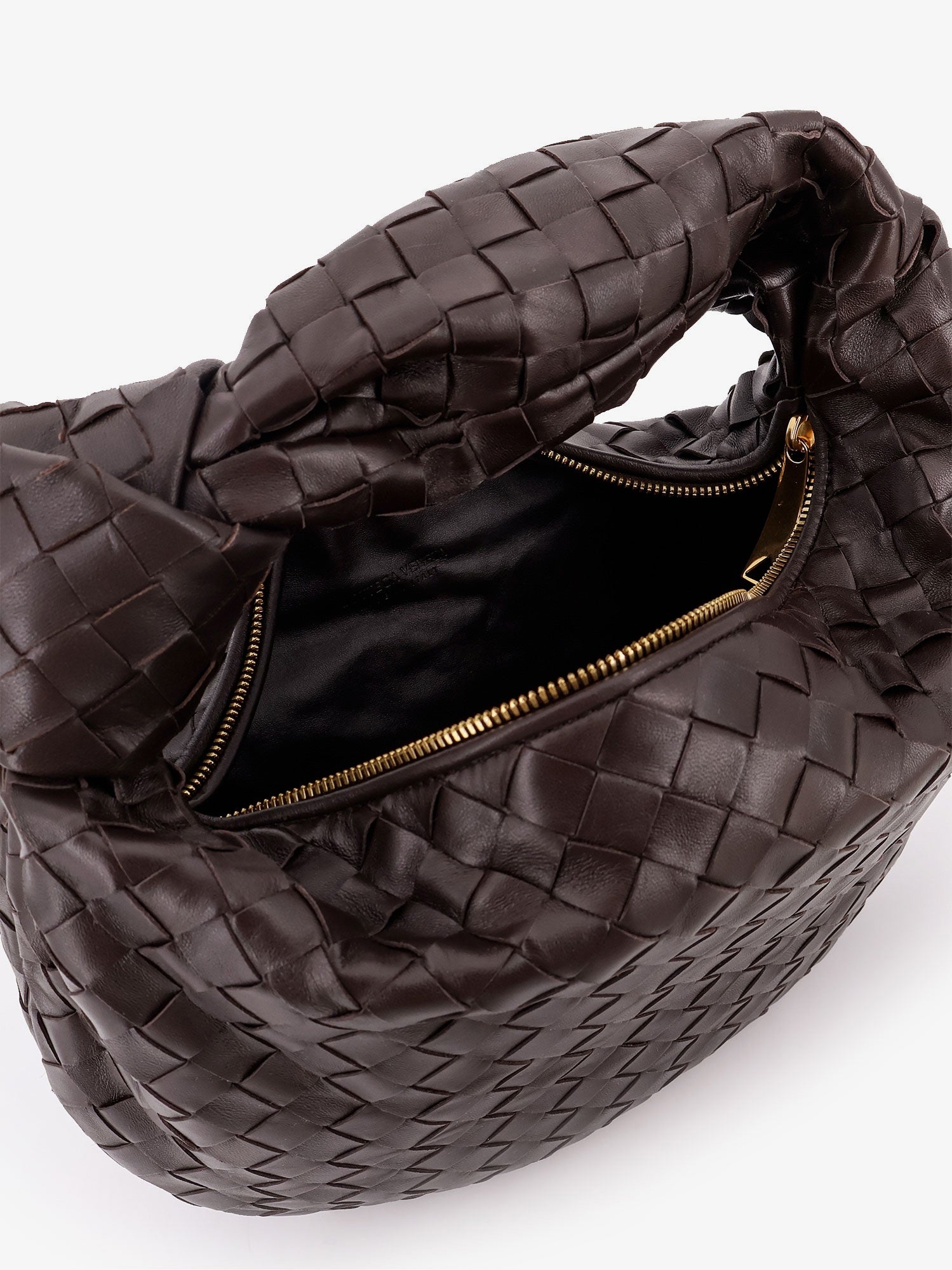 Bottega Veneta Women Jodie Small Leather Handbag With Intrecciato Motif BOTTEGA VENETA
