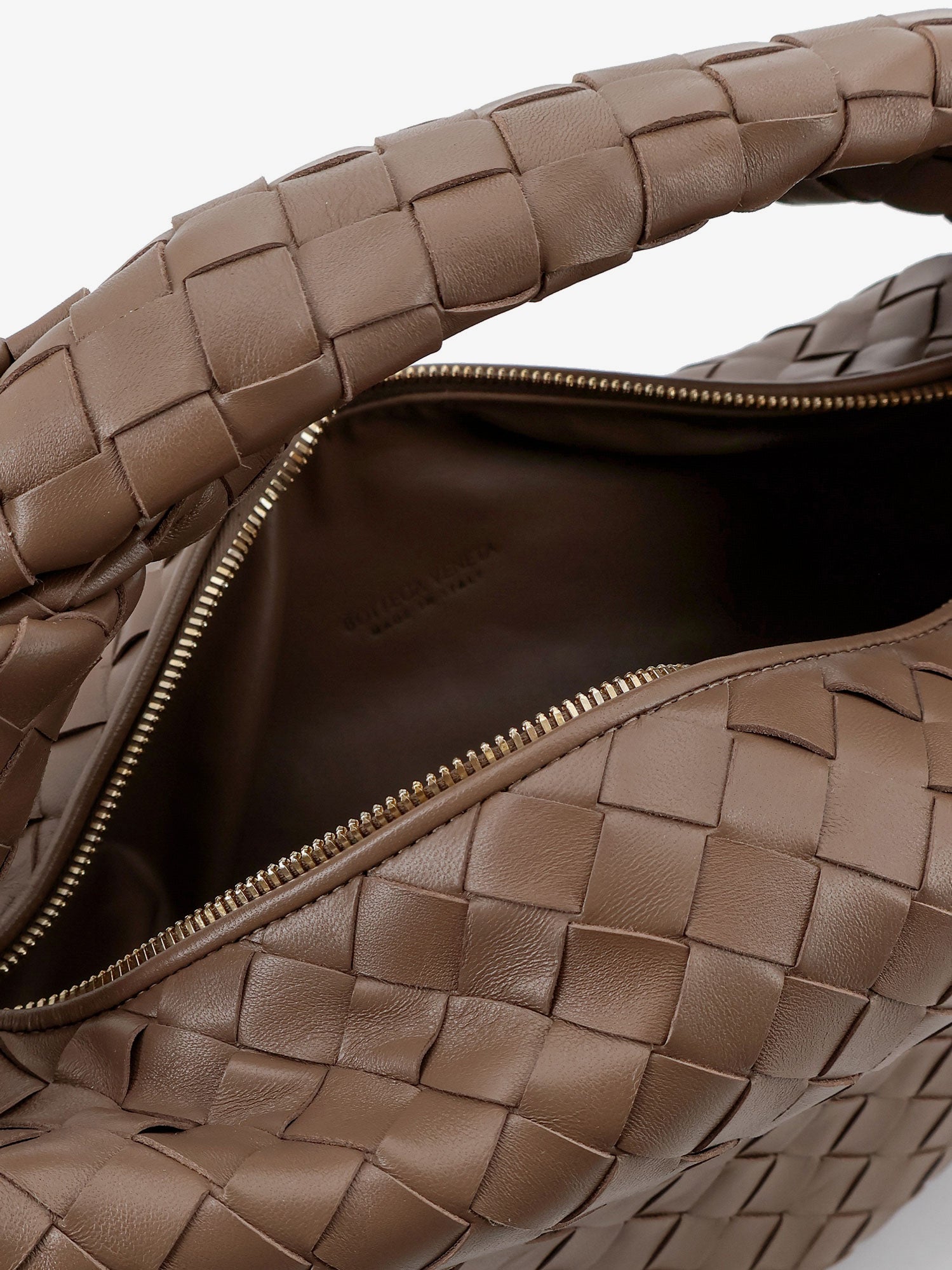 Bottega Veneta Women Jodie Small Leather Handbag With Intrecciato Motif BOTTEGA VENETA