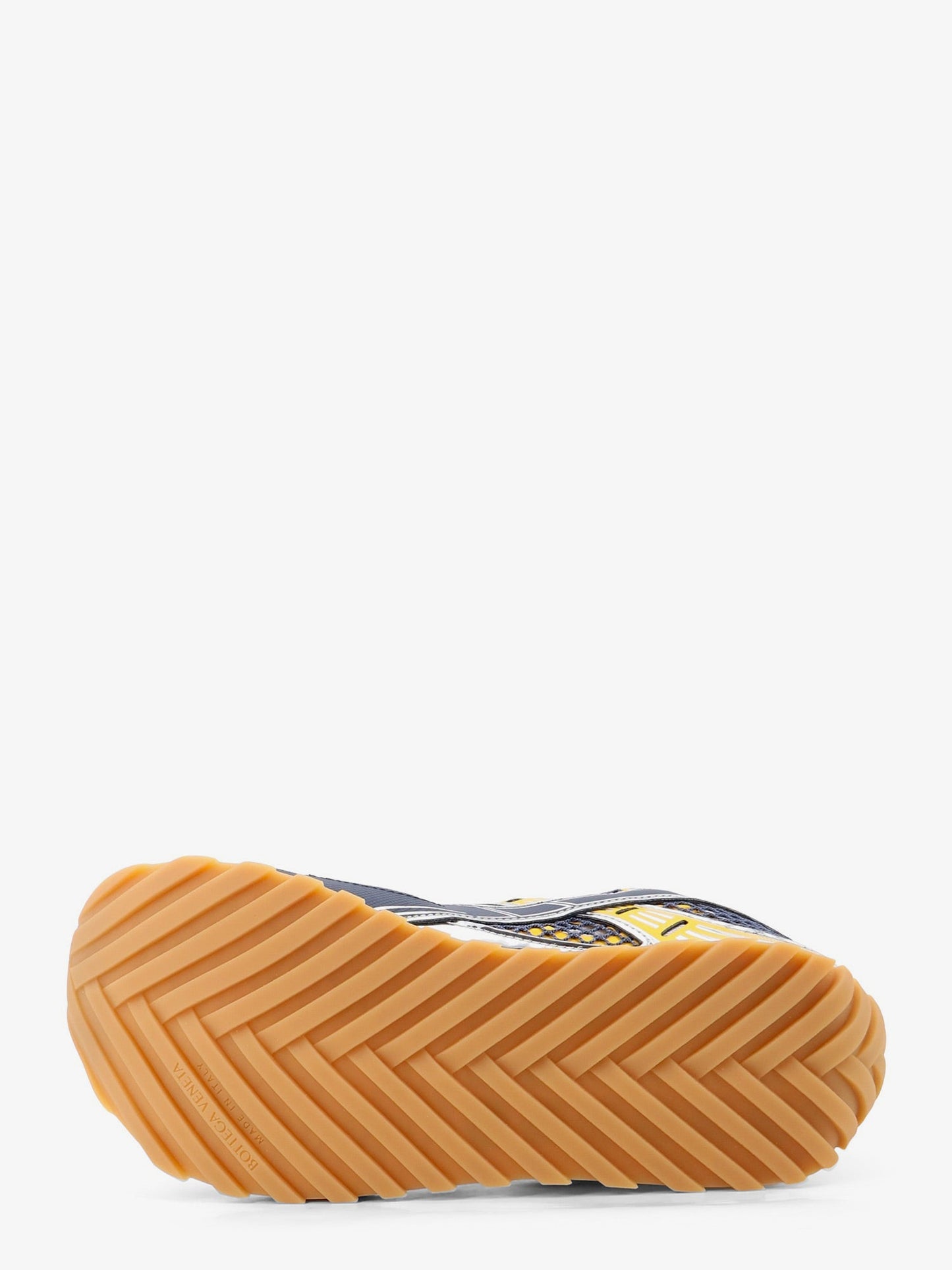 Bottega Veneta Men Orbit Mesh And Leather Sneakers BOTTEGA VENETA