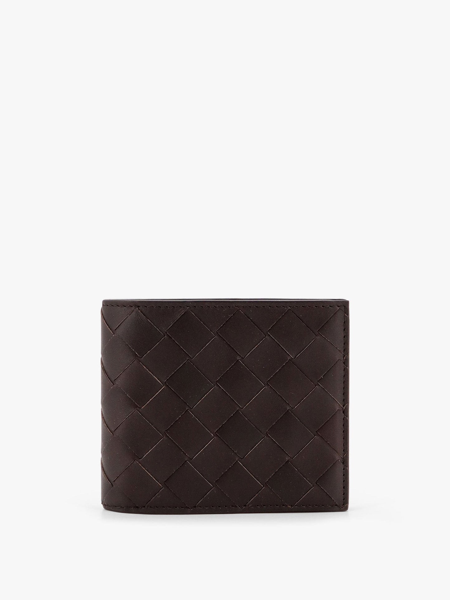 Bottega Veneta Men Leather Walllet With Intrecciato Motif BOTTEGA VENETA