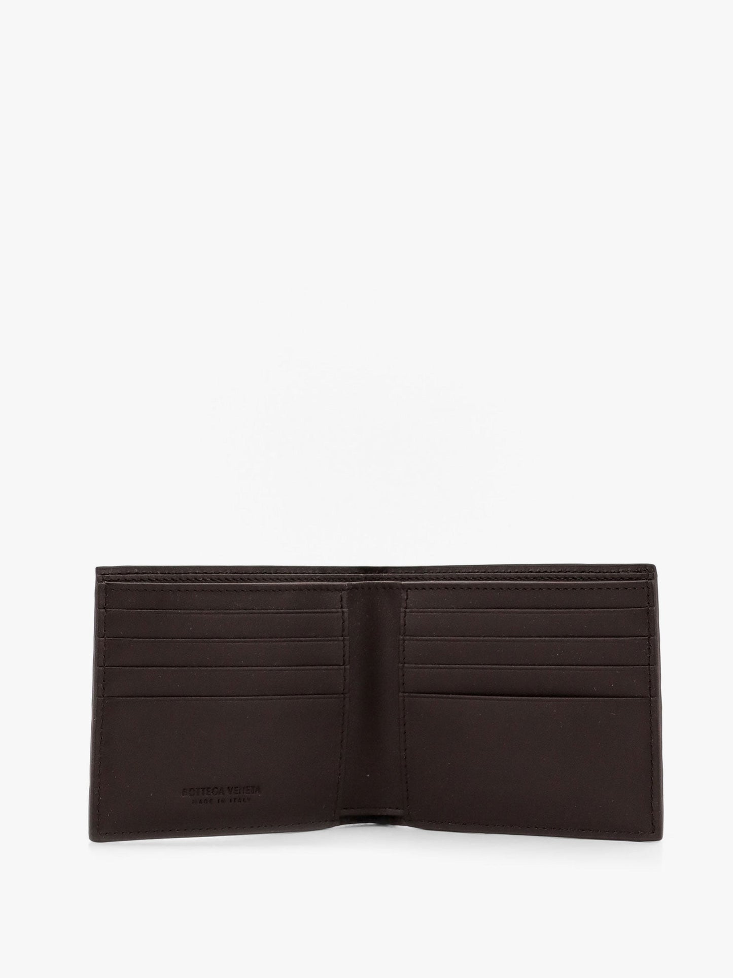 Bottega Veneta Men Leather Walllet With Intrecciato Motif BOTTEGA VENETA