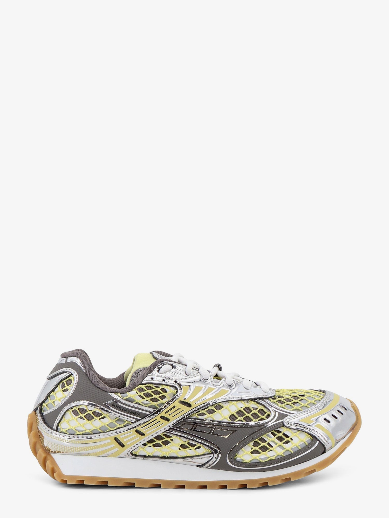 Bottega Veneta Women Orbit Mesh And Leather Sneakers BOTTEGA VENETA