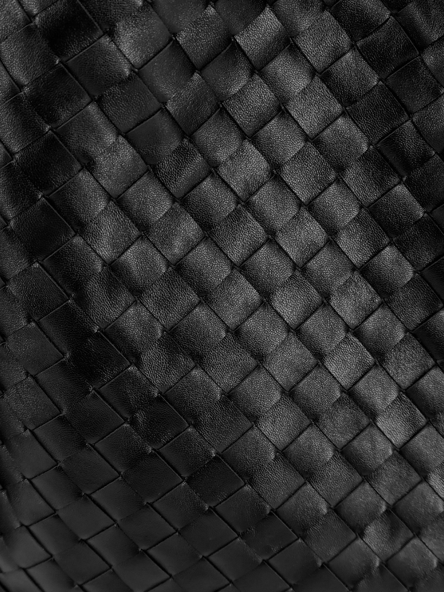 Bottega Veneta Women Hop Hobo Leather Shoulder Bag With Intreccio Pattern BOTTEGA VENETA