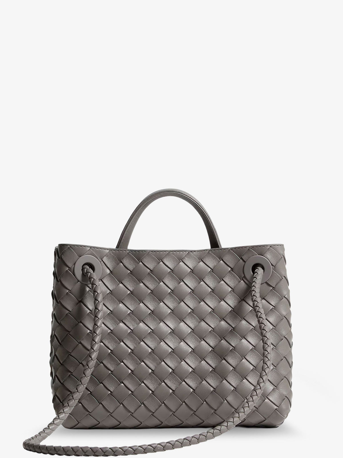Bottega Veneta Women Andiamo Small Leather Crossbody Bag BOTTEGA VENETA