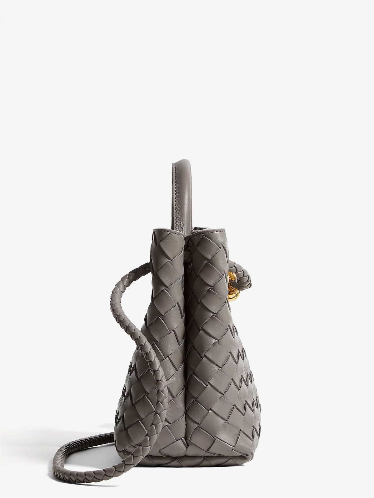Bottega Veneta Women Andiamo Small Leather Crossbody Bag BOTTEGA VENETA