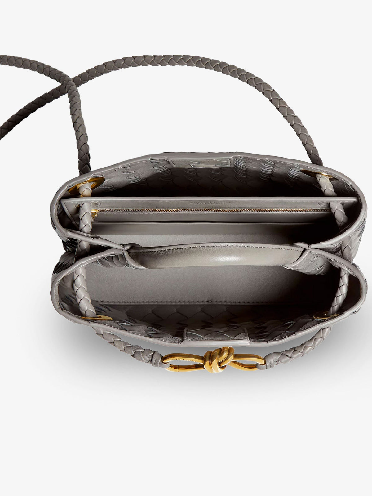 Bottega Veneta Women Andiamo Small Leather Crossbody Bag BOTTEGA VENETA