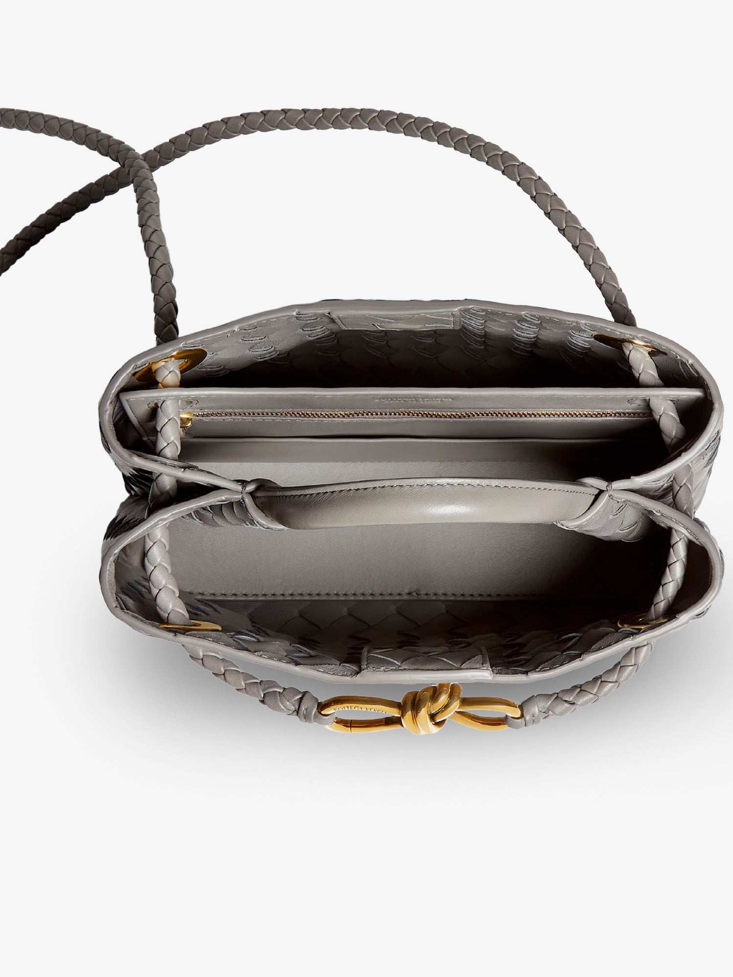 Bottega Veneta Women Andiamo Small Leather Crossbody Bag BOTTEGA VENETA