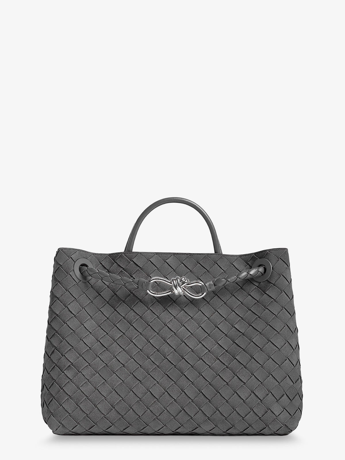 Bottega Veneta Women Andiamo Medium Suede Handbag BOTTEGA VENETA