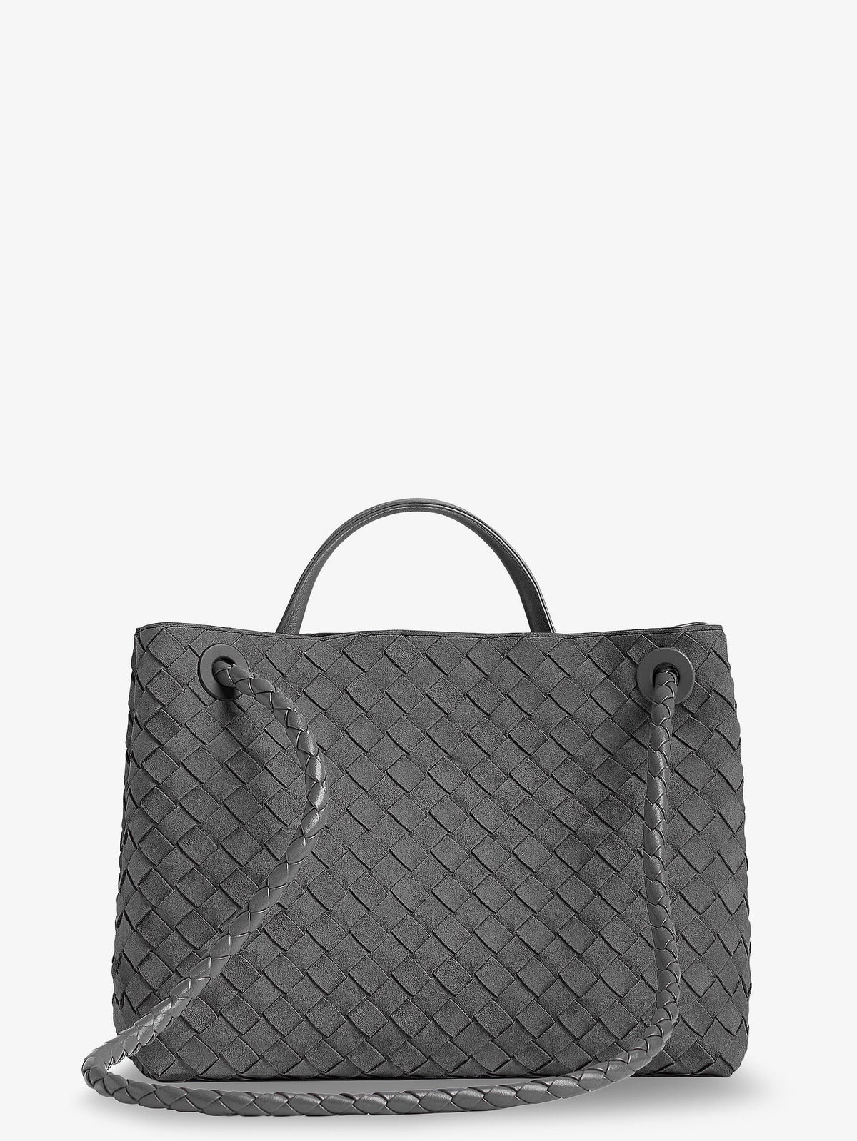 Bottega Veneta Women Andiamo Medium Suede Handbag BOTTEGA VENETA