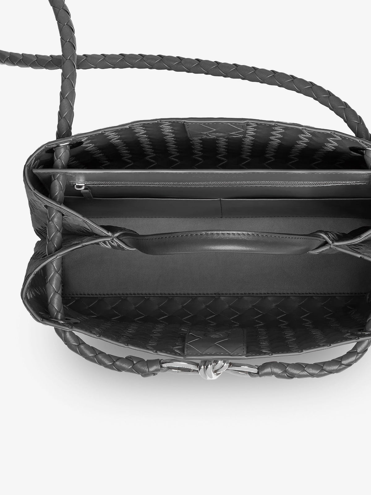 Bottega Veneta Women Andiamo Medium Suede Handbag BOTTEGA VENETA
