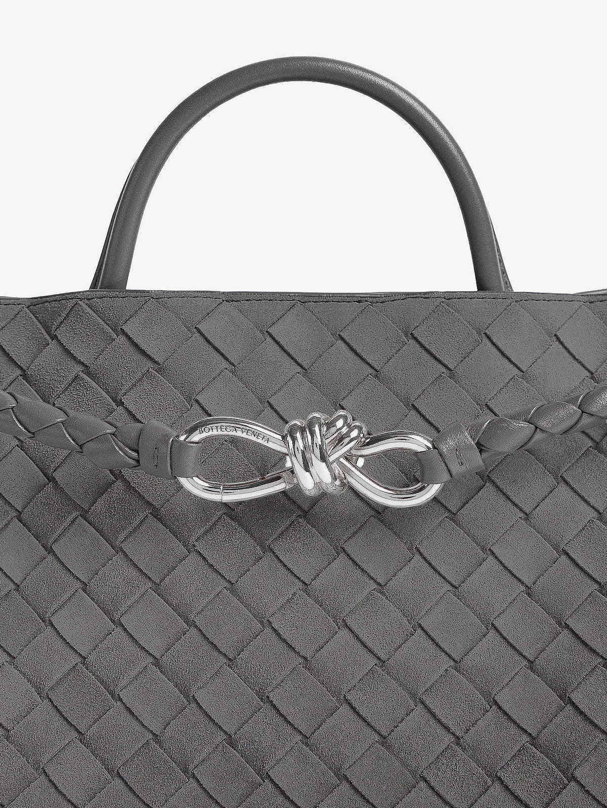 Bottega Veneta Women Andiamo Medium Suede Handbag BOTTEGA VENETA