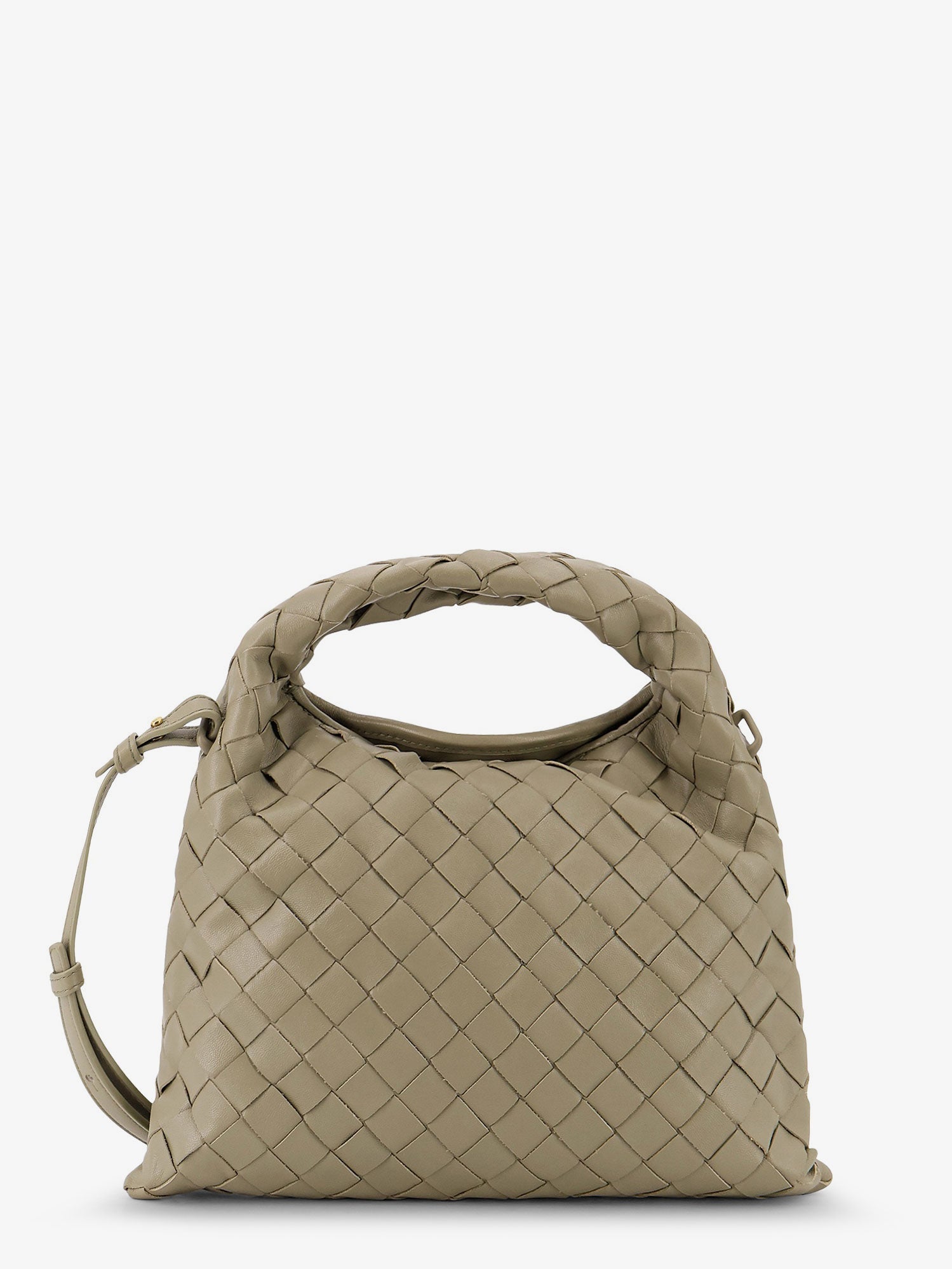 Bottega Veneta Women Mini Hop Leather Crossbody Bag With Intrecciato Pattern BOTTEGA VENETA