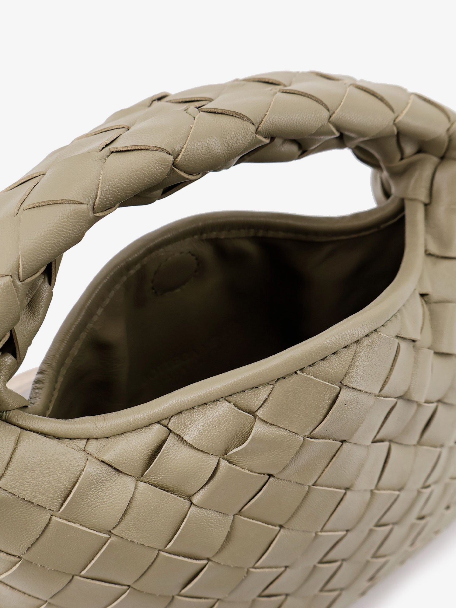 Bottega Veneta Women Mini Hop Leather Crossbody Bag With Intrecciato Pattern BOTTEGA VENETA