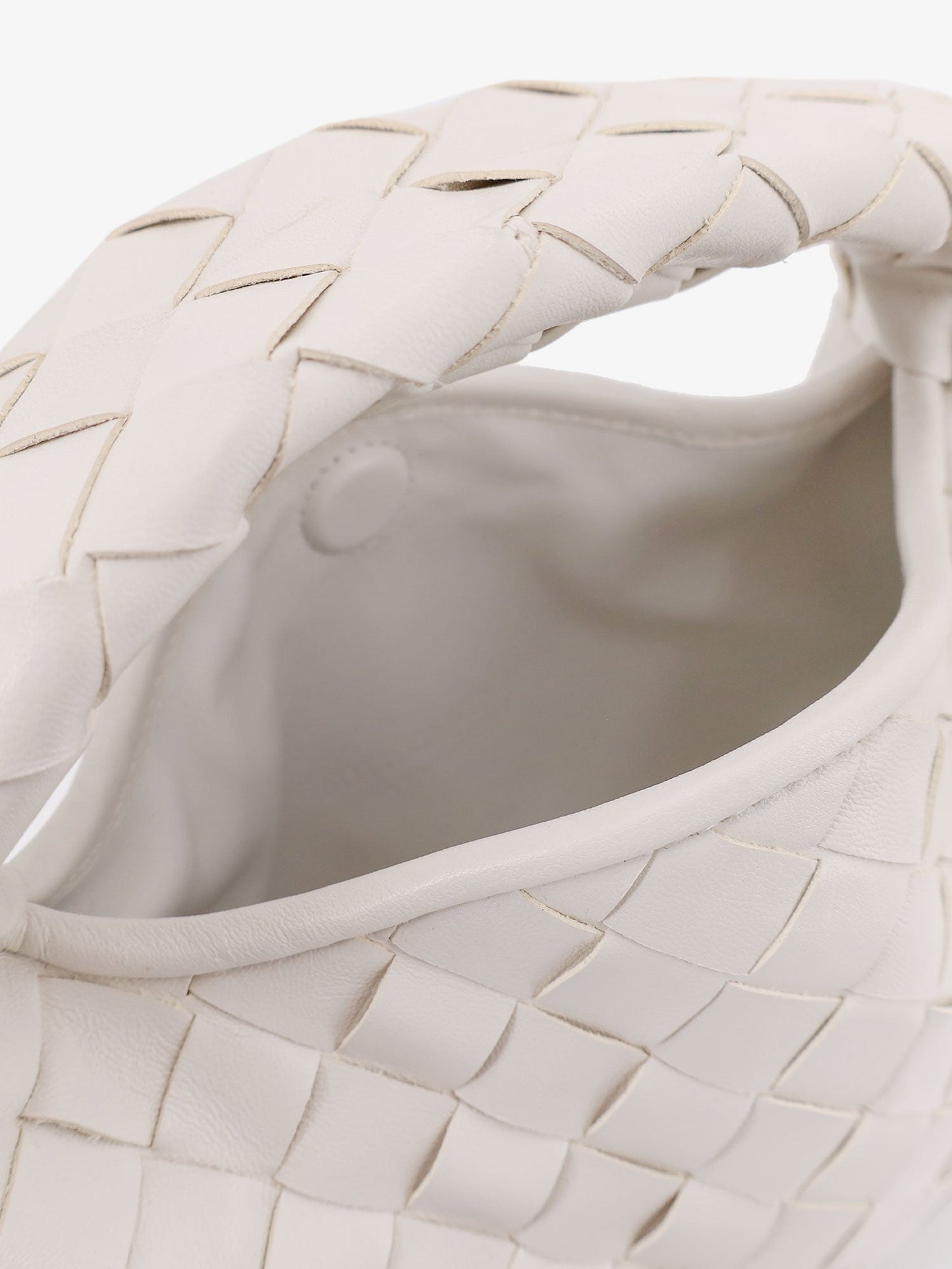 Bottega Veneta Women Mini Hop Leather Crossbody Bag With Intrecciato Pattern BOTTEGA VENETA