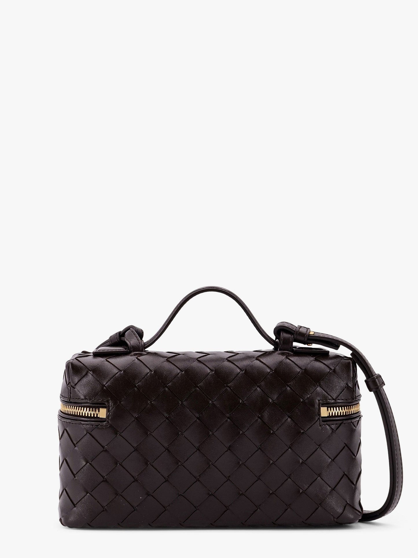 Bottega Veneta Women Bang Bang Leather Shoulder Bag With Intrecciato Pattern BOTTEGA VENETA