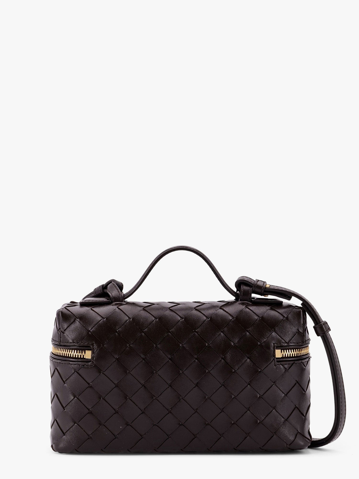 Bottega Veneta Women Bang Bang Leather Shoulder Bag With Intrecciato Pattern BOTTEGA VENETA