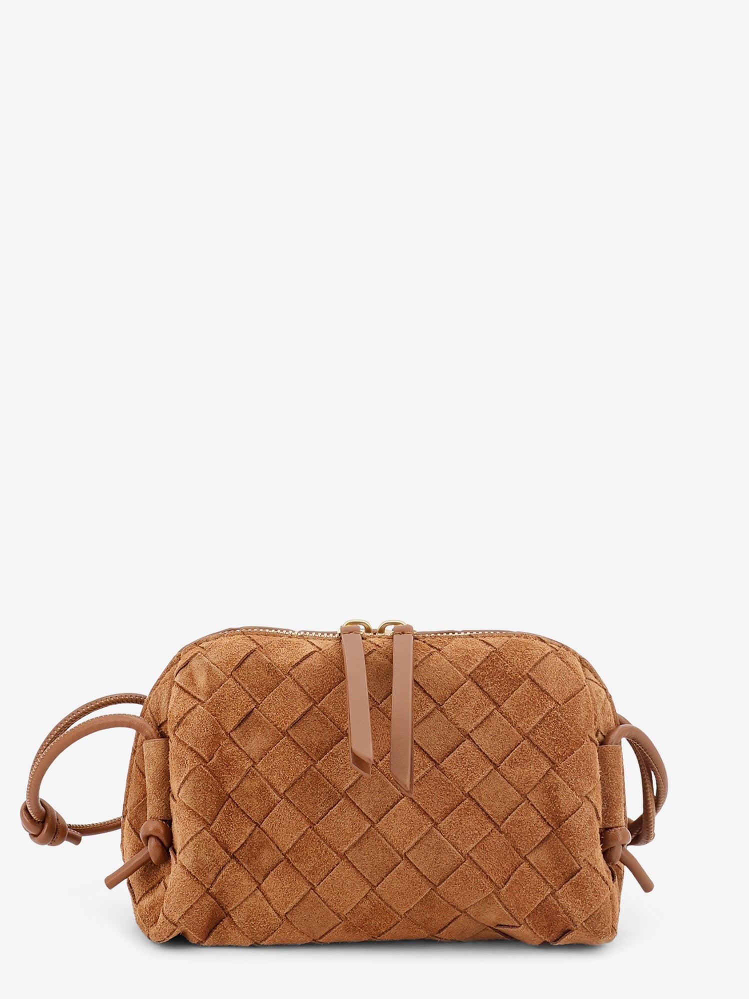 Bottega Veneta Women Pochette Concert Suede Crossbody Bag BOTTEGA VENETA