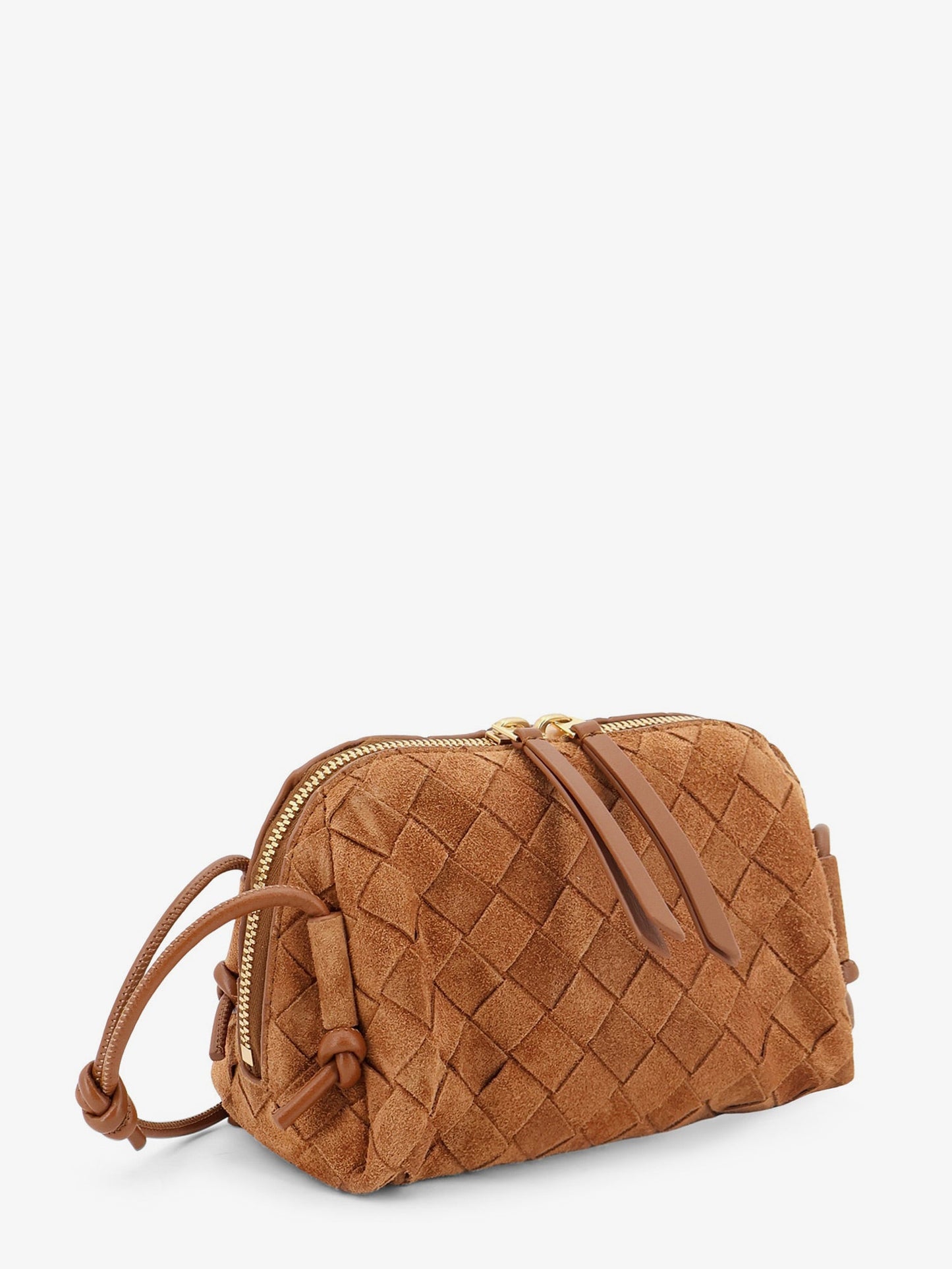 Bottega Veneta Women Pochette Concert Suede Crossbody Bag BOTTEGA VENETA