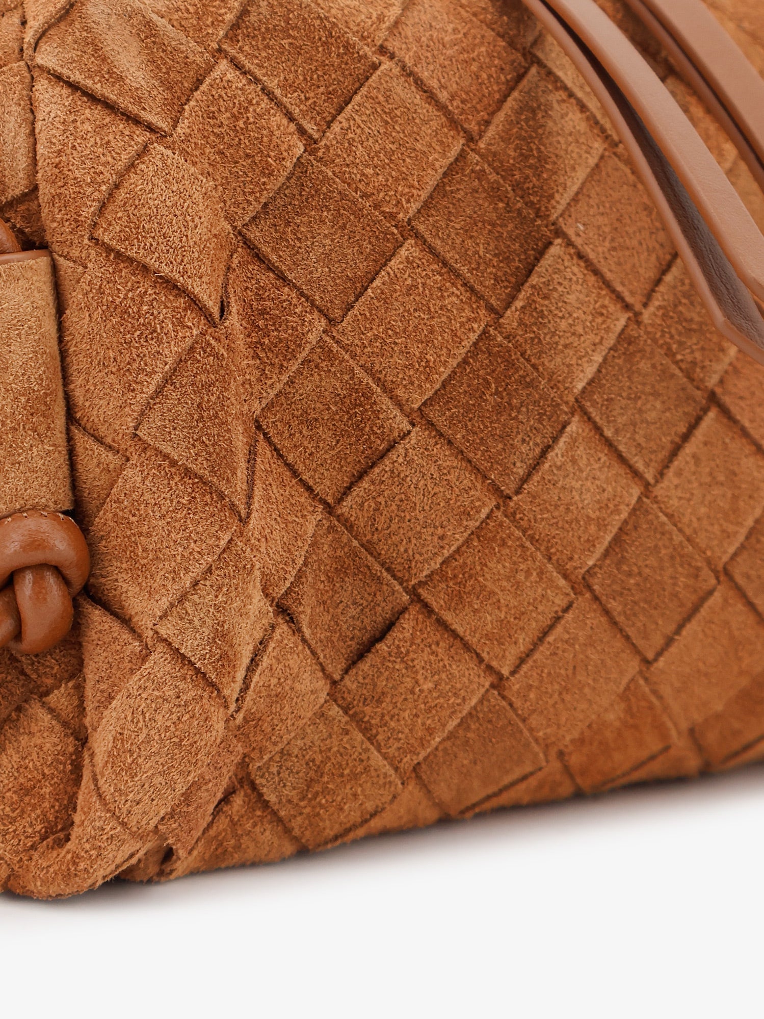 Bottega Veneta Women Pochette Concert Suede Crossbody Bag BOTTEGA VENETA